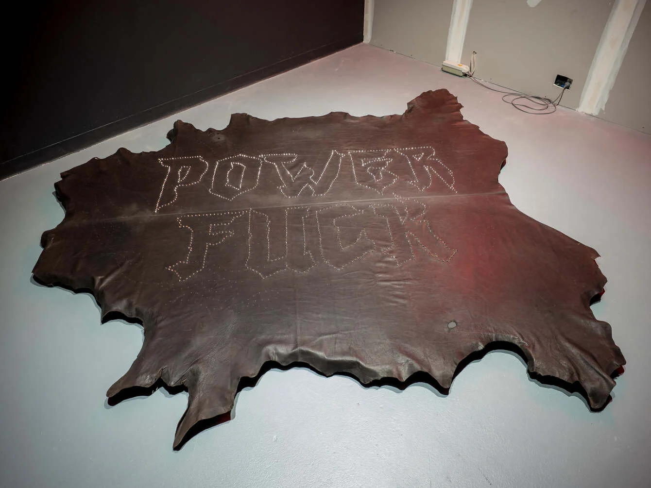 Athena Thebus, installation detail of  Dreaming about you woke me up , 2018, installation view from  Into My Arms , 2018, curated by Toby Chapman and Frances Barrett, ACE Open, Adelaide.