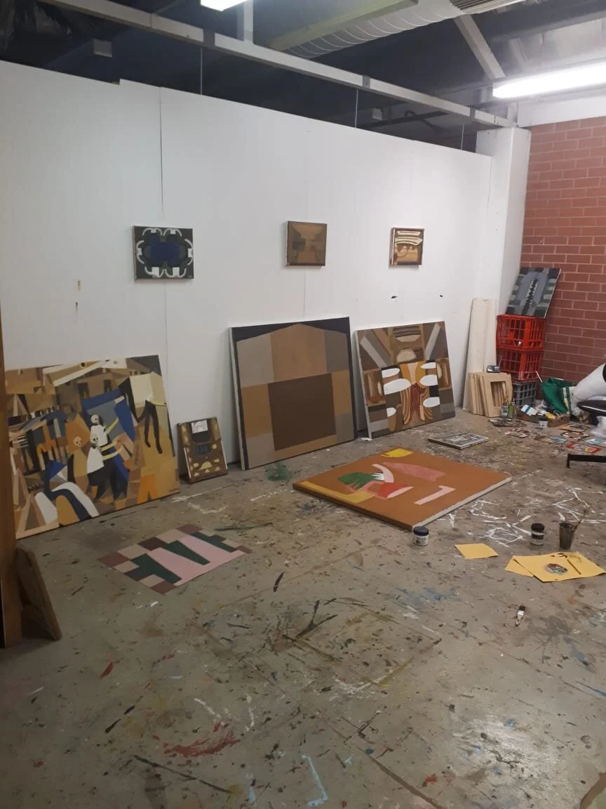 Max Callaghan, studio, ACE Open, SA. Courtesy the artist