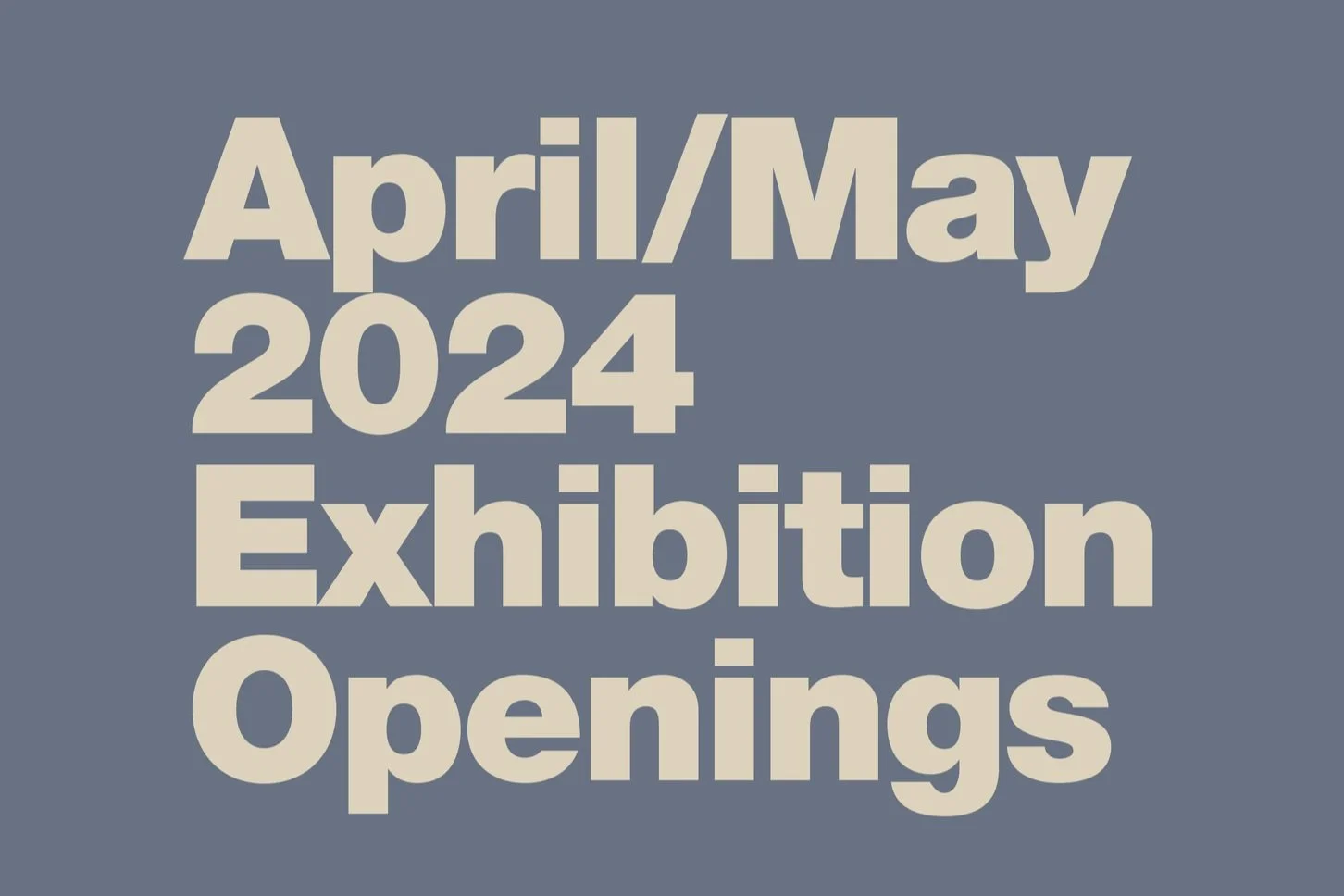 Exhibition Openings 
