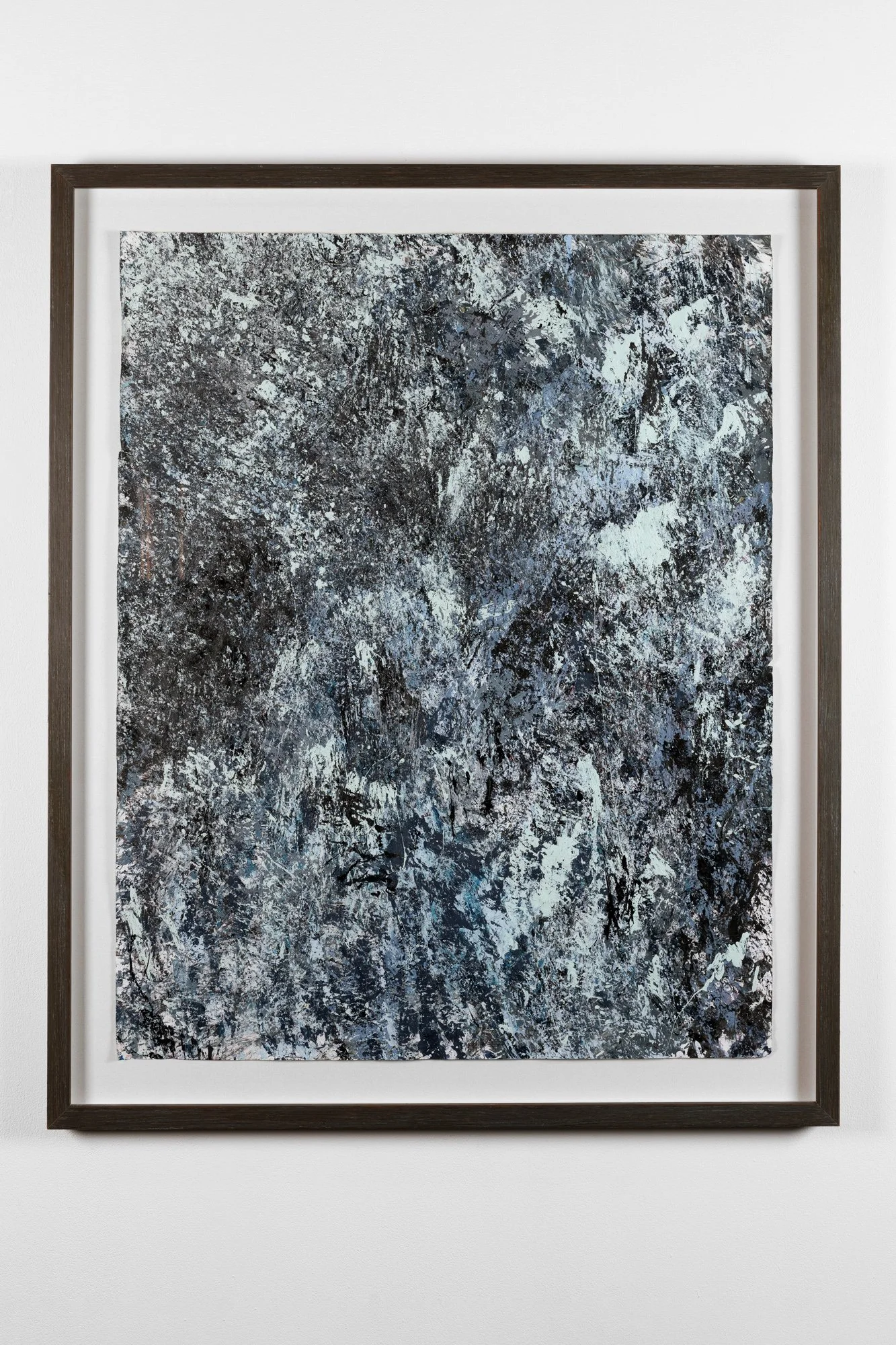 Luke Abdallah, Geyser, 2022, Synthetic Polymer on paper, 101 x 81cm