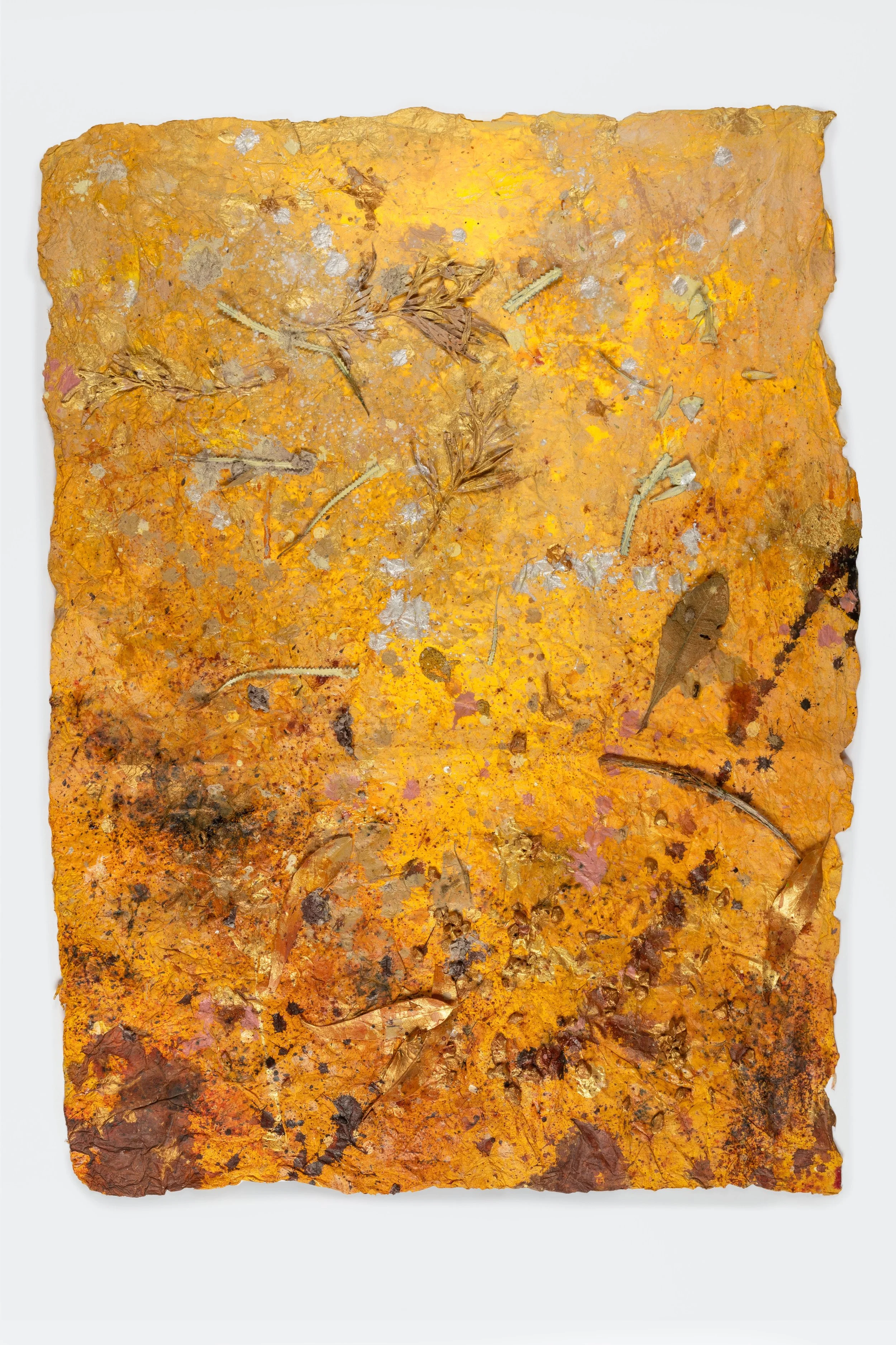 The ground underfoot, Bundanon (Sensory Painting)