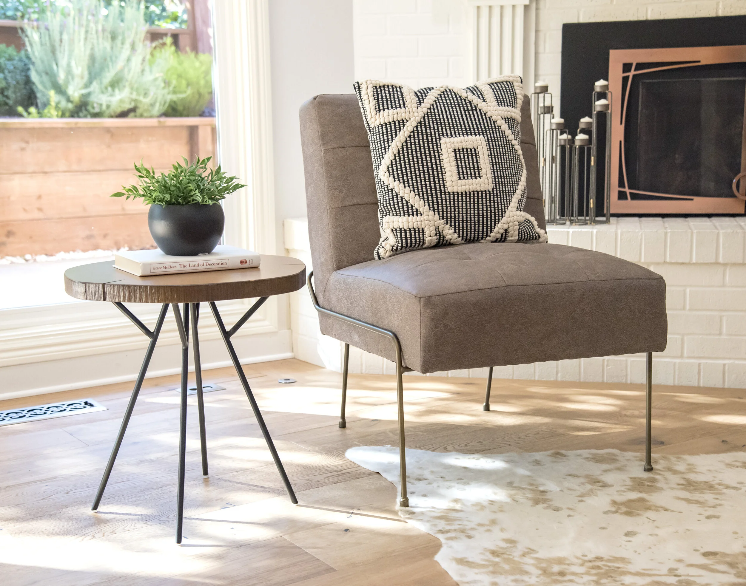 Overlook Side Chair Table and Fireplace.jpg