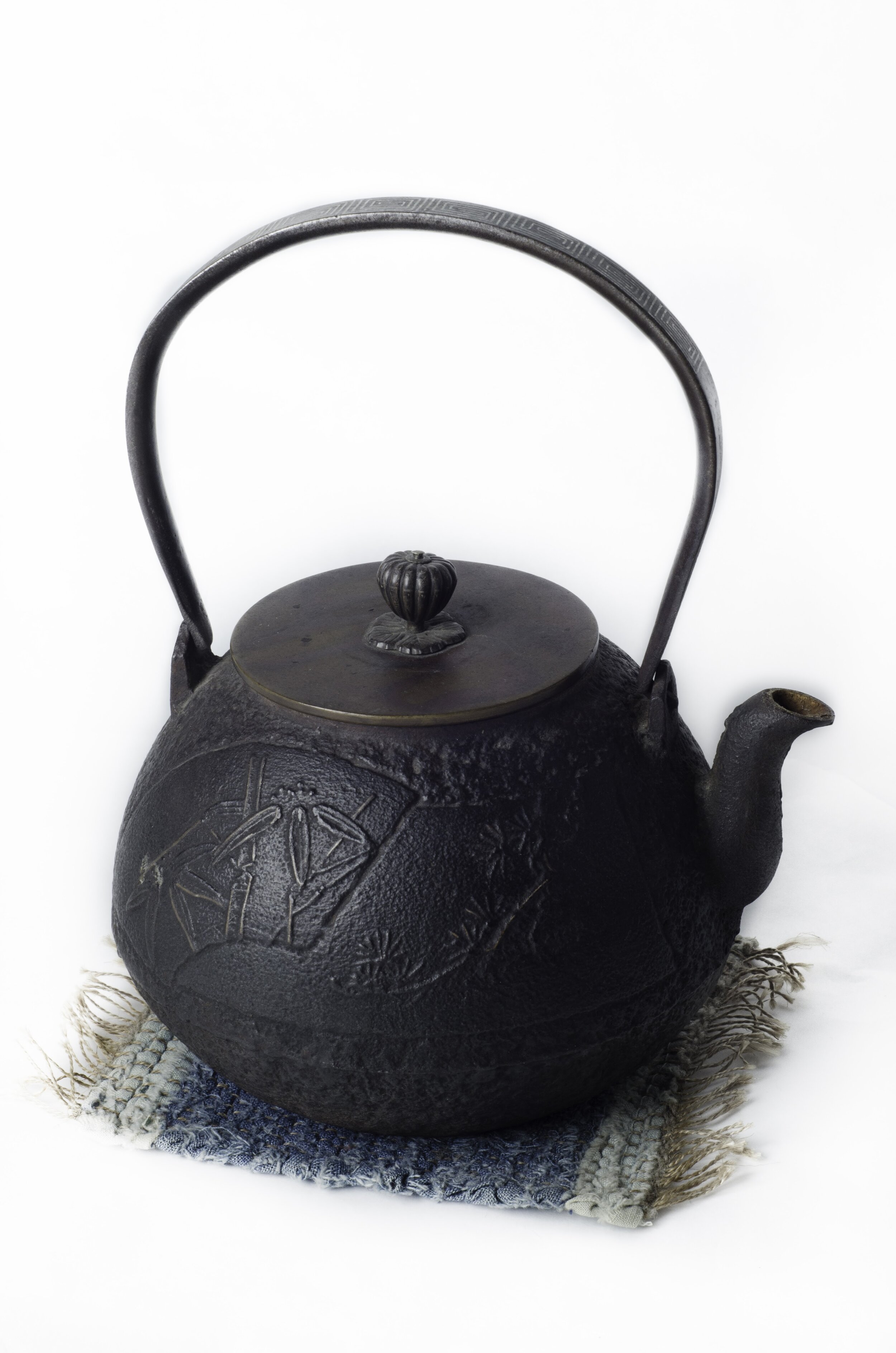 Ancient Tea Kettle from Takamatsu