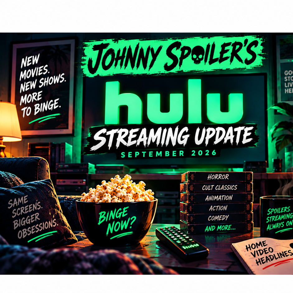 📺 JOHNNY SPOILER’S HULU STREAMING UPDATE