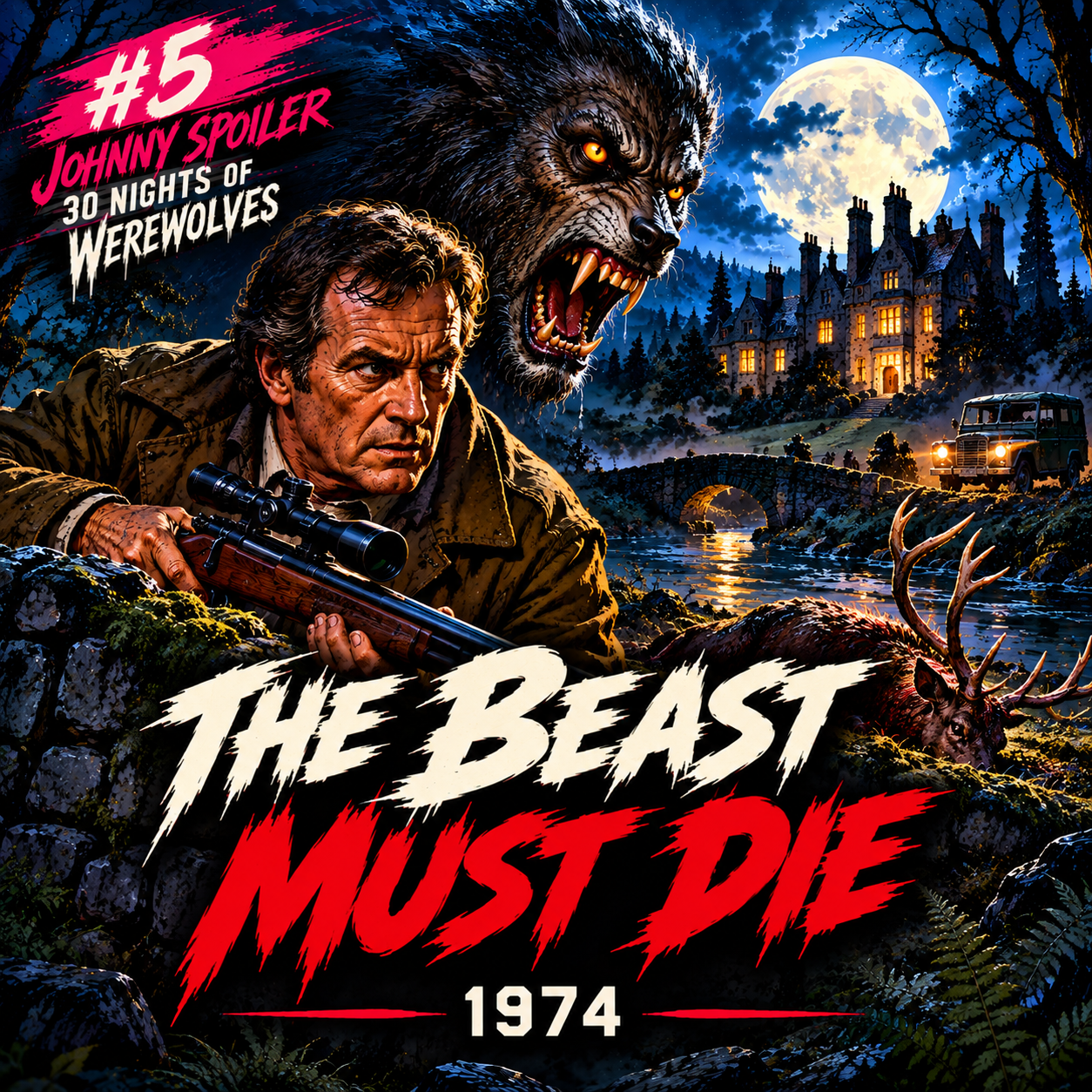 The Beast Must Die (1974): Can You Solve a Werewolf Murder Mystery?