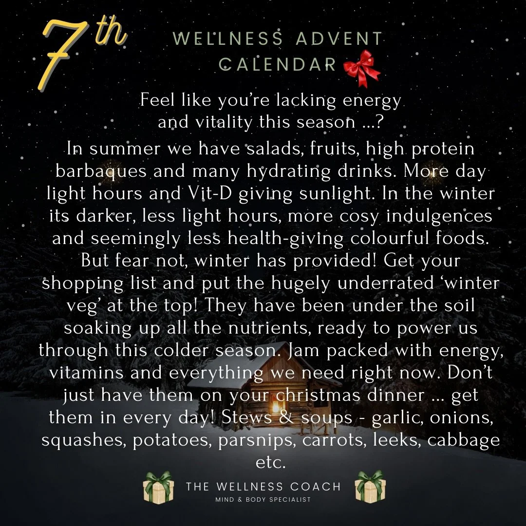 Hello and happy Advent Day 7!🎄 I&rsquo;m sharing daily mind &amp; body guidance around health, trauma healing, anxiety therapy and simple ways to feel good! Enjoy.

#MentalWellbeing #AnxietySupport #TraumaHealing #MindBodyConnection
#HolisticHealth 