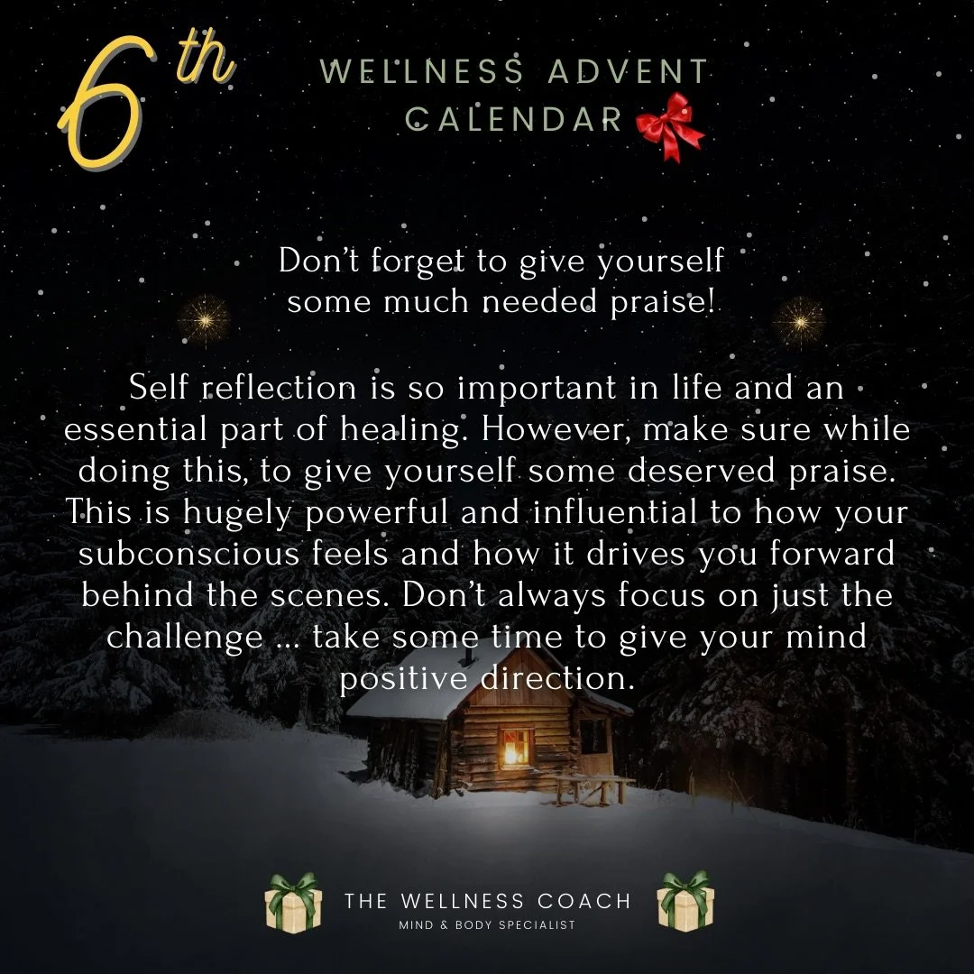Hello and happy Advent Day 6! 🎄 I&rsquo;m sharing daily mind &amp; body guidance around health, trauma healing, anxiety therapy and simple ways to feel good! Enjoy.

#MentalWellbeing #AnxietySupport #TraumaHealing #MindBodyConnection
#HolisticHealth