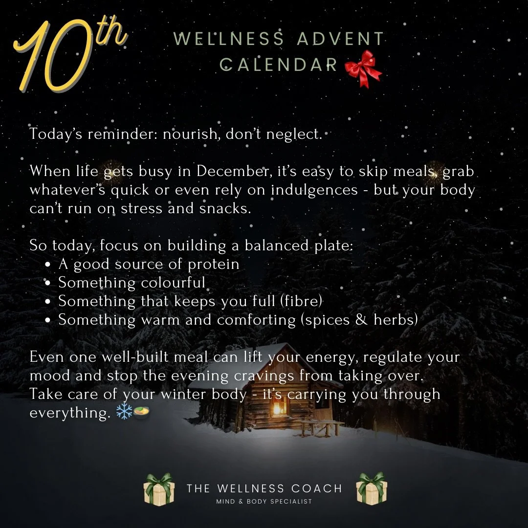 Hello and happy Advent Day! 🎄 I&rsquo;m sharing daily mind &amp; body guidance around health, trauma healing, anxiety therapy and simple ways to feel good! Enjoy. 🎁 

#MentalWellbeing #AnxietySupport #TraumaHealing #MindBodyConnection
#HolisticHeal