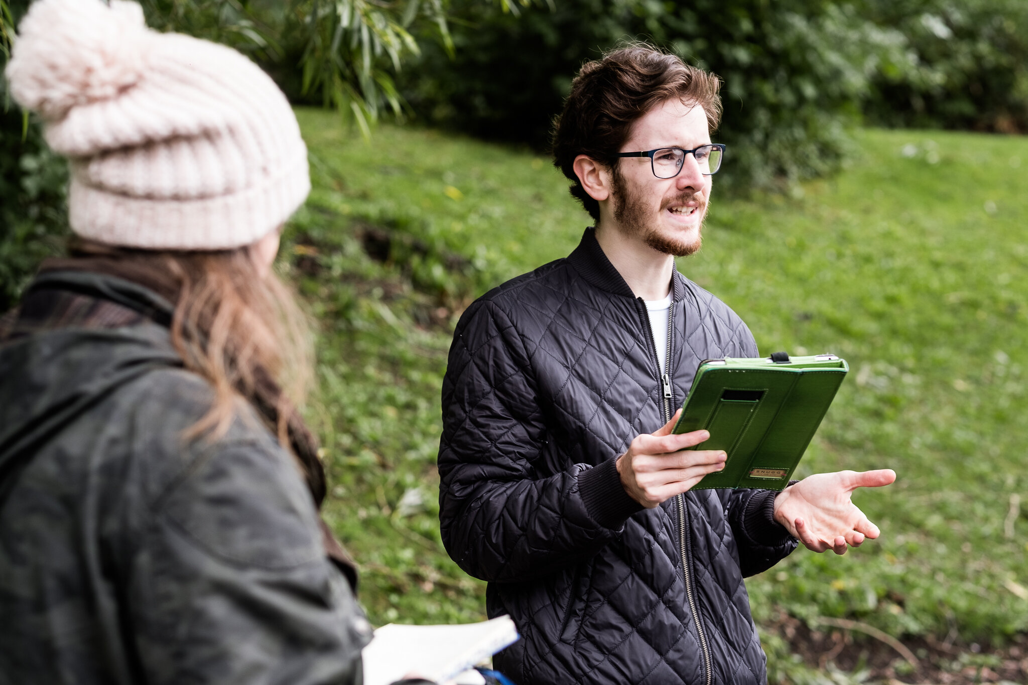 Sam Deaville, actor for Our Youth Grows by Potboiler Theatre