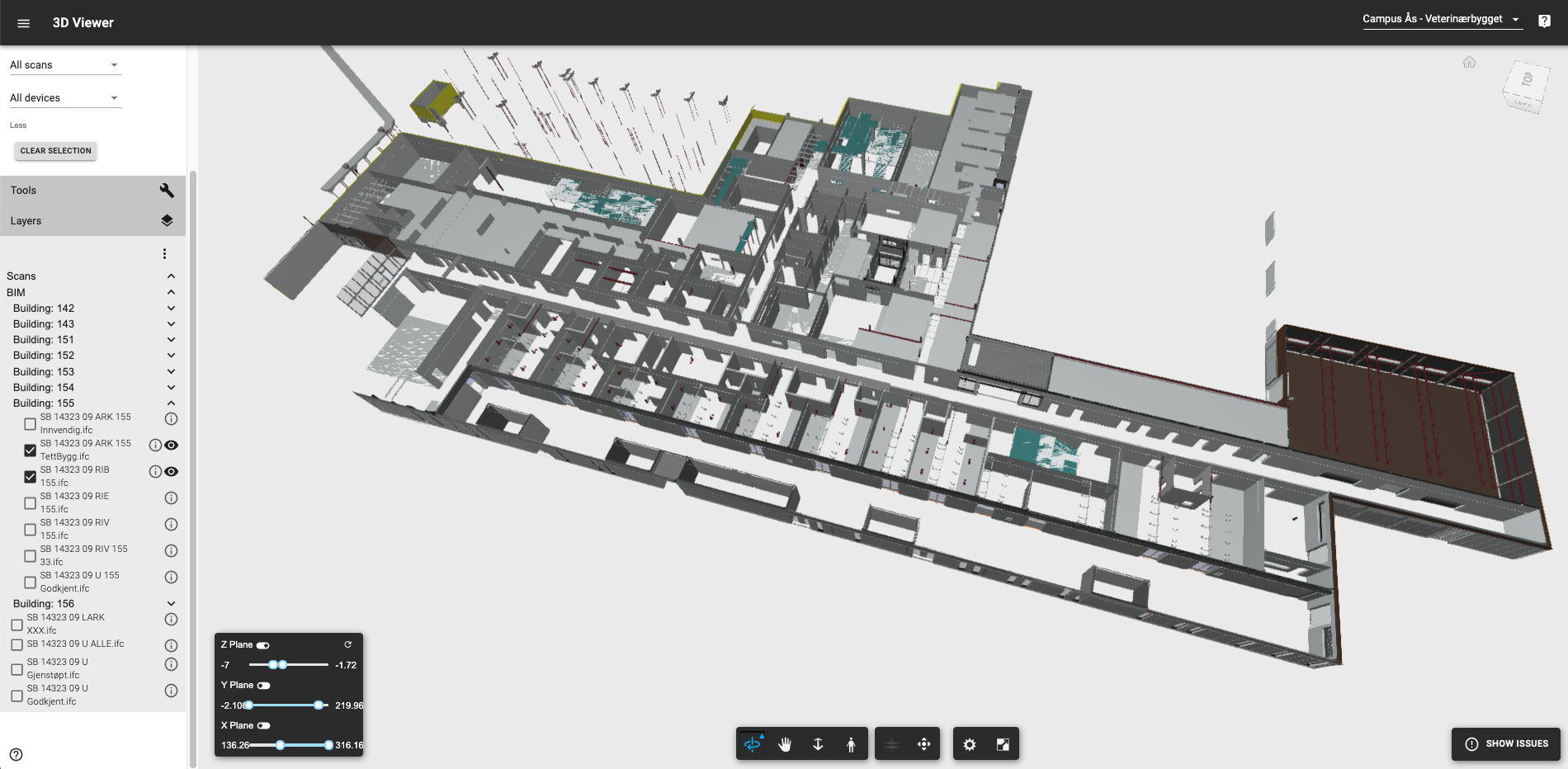 This is the BIM Model of what should be built by the contractor teams - AKA “As-Planned”