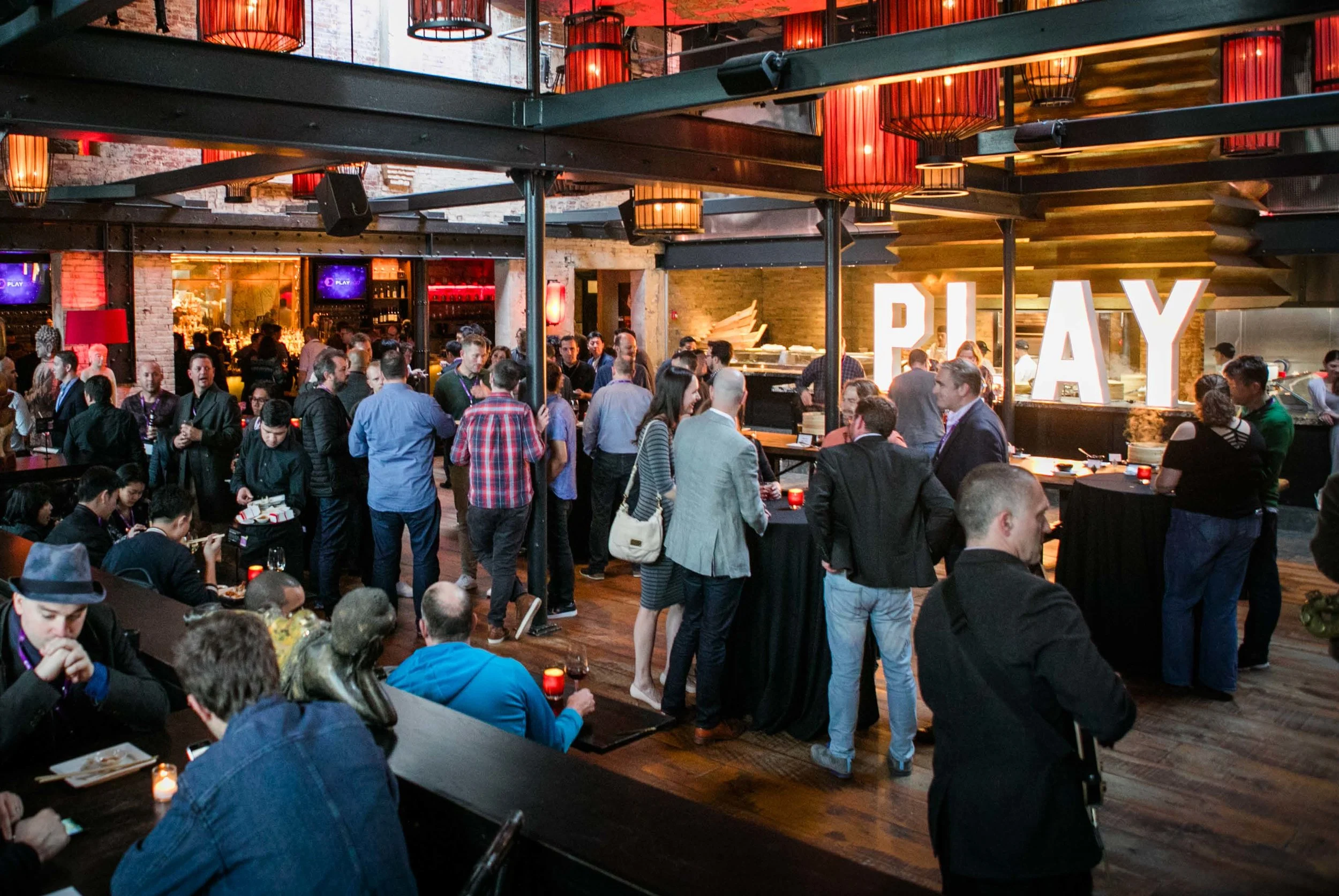 Networking at Brightcove PLAY 2018