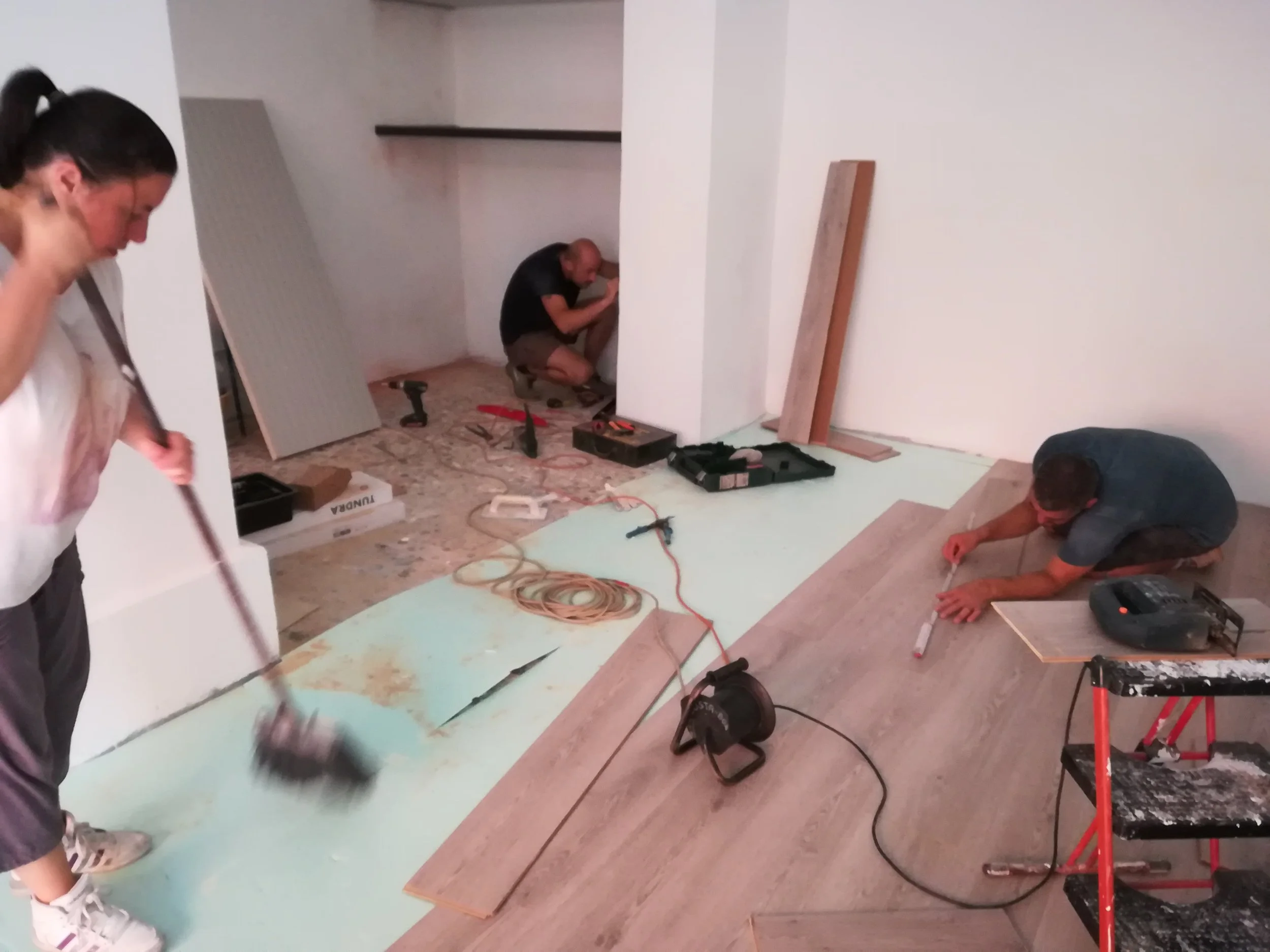 I lavori proseguono!