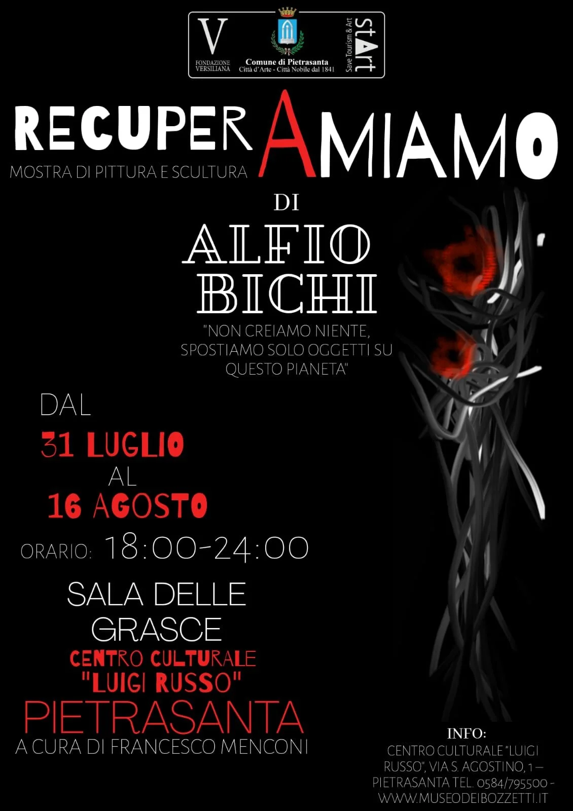 Alfio Bichi alla Sala delle Grasce