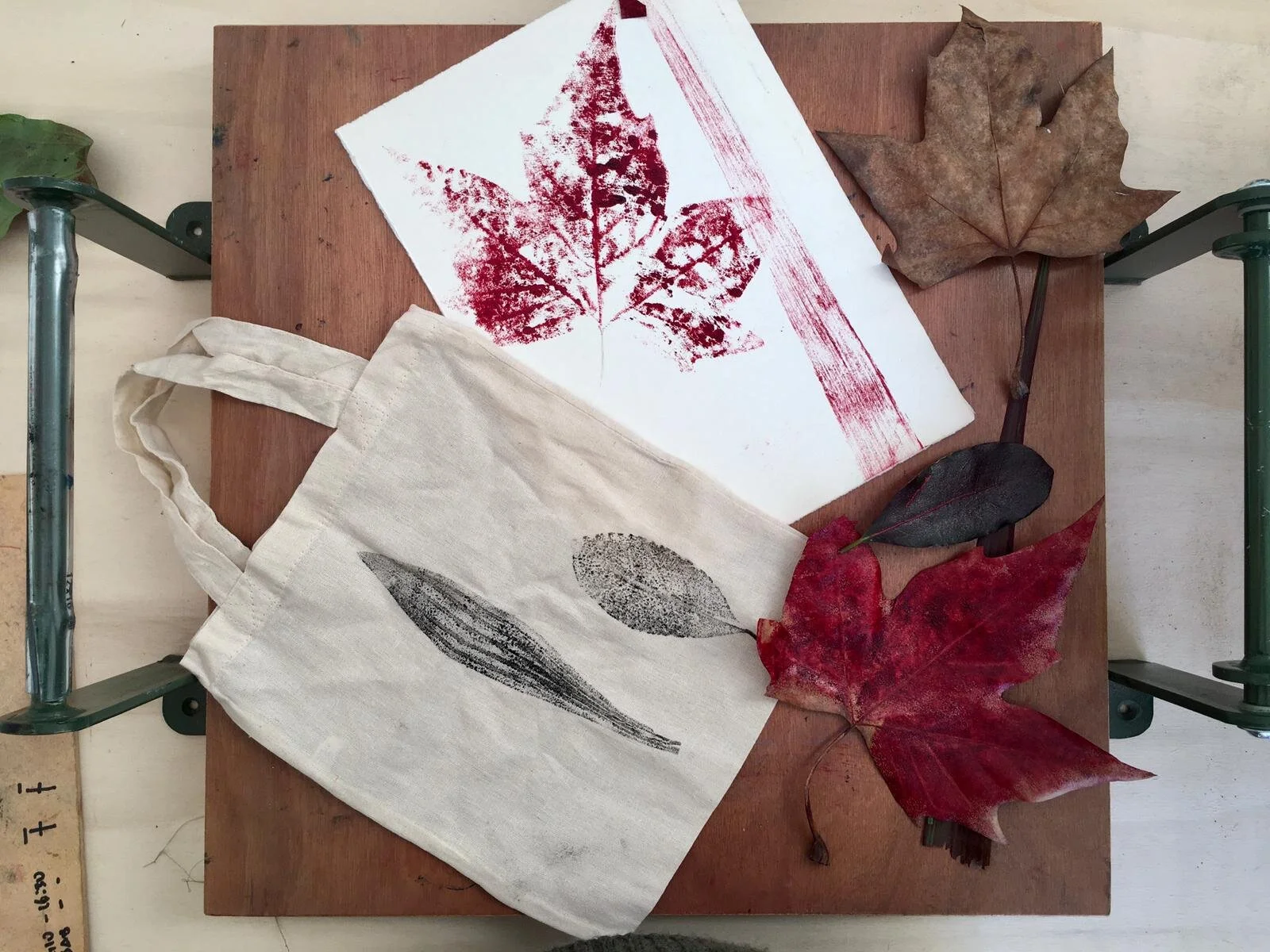 Come Stampare con le Foglie - di Irene Puglisi