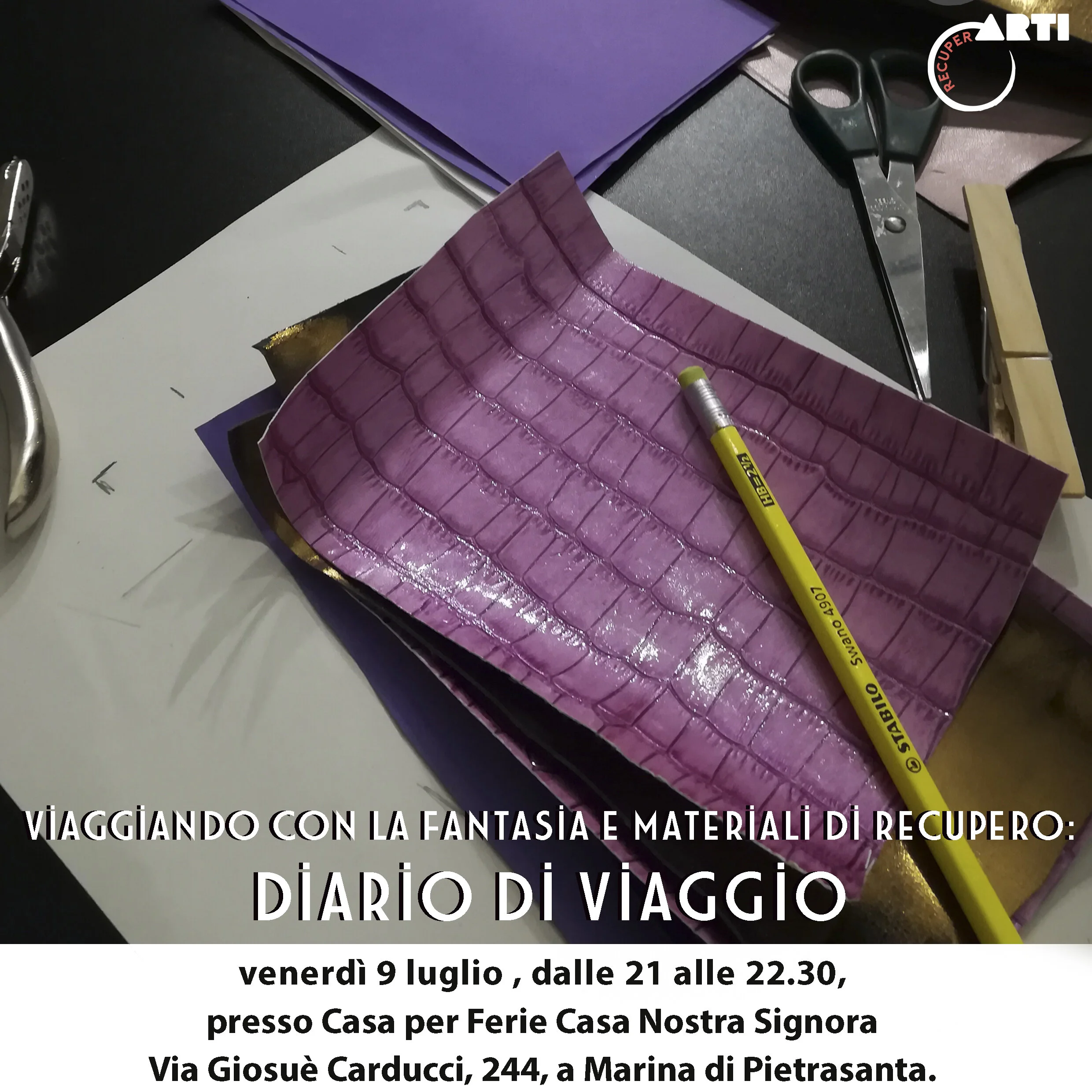 Viaggiando con la Fantasia e con Materiali di Recupero: Diario di Viaggio