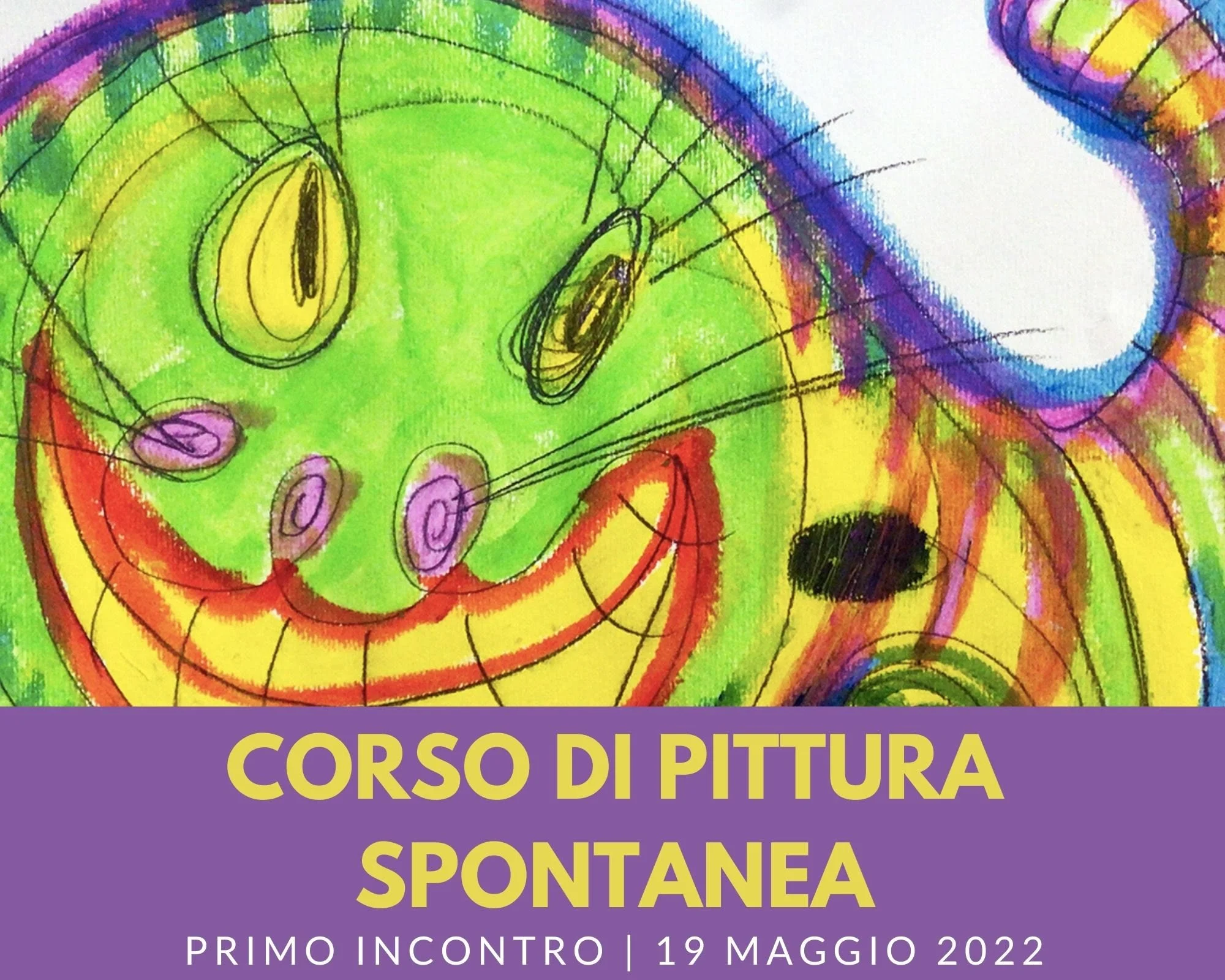 Corso di Pittura Spontanea per adulti con Elena Bacigalupi