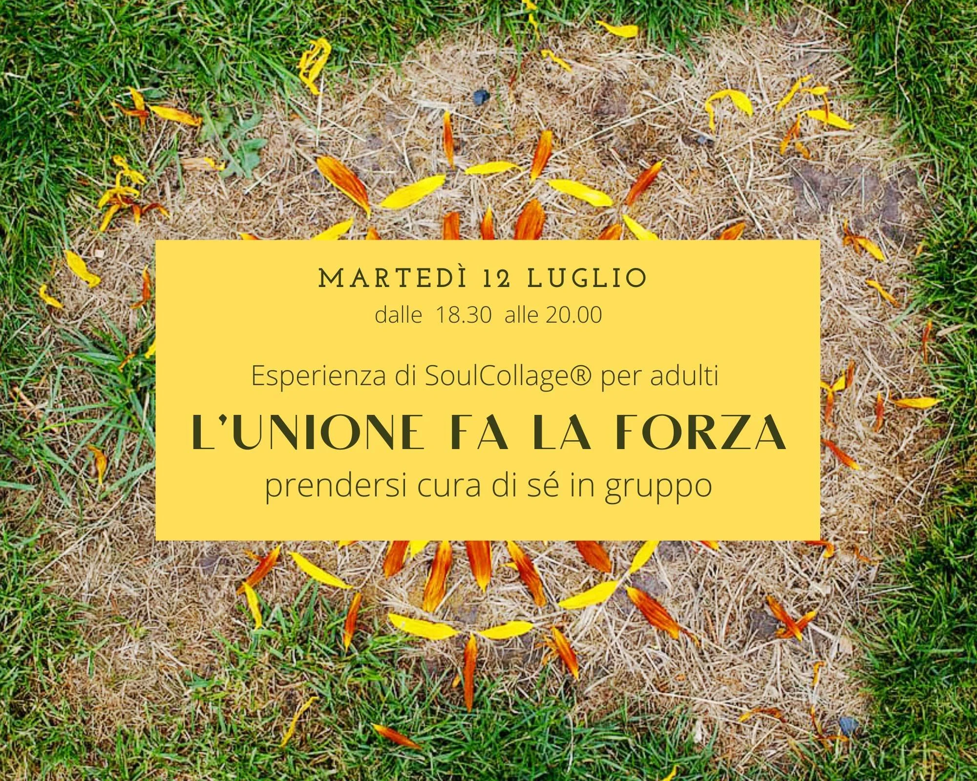 L'unione fa la forza - esperienza di SoulCollage® per adulti