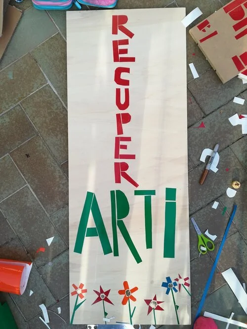 Dopo-scuola Creativo al Centro di Riuso Creativo RecuperARTI