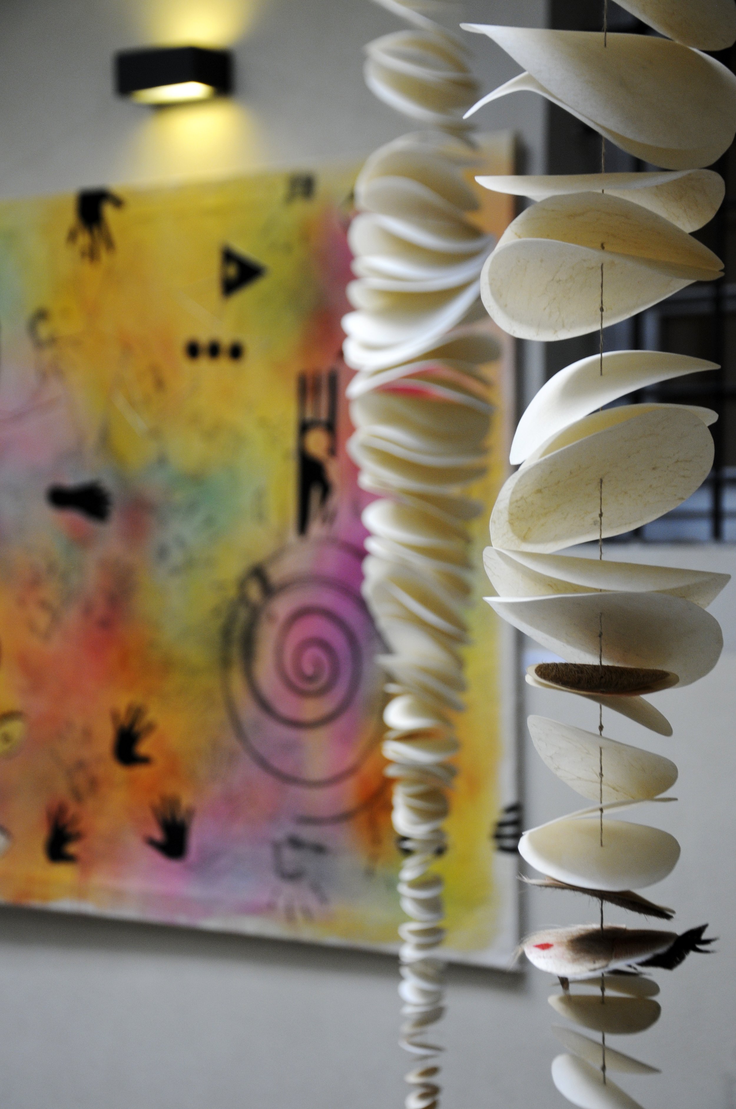 Le opere di Daniela Antonelli nella Mostra “Dalla Preistoria all’Arte Contemporanea - Uso e riuso dei materiali naturali”
