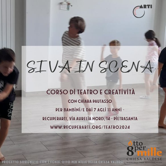 "Si va in scena” torna il corso di teatro e creatività
