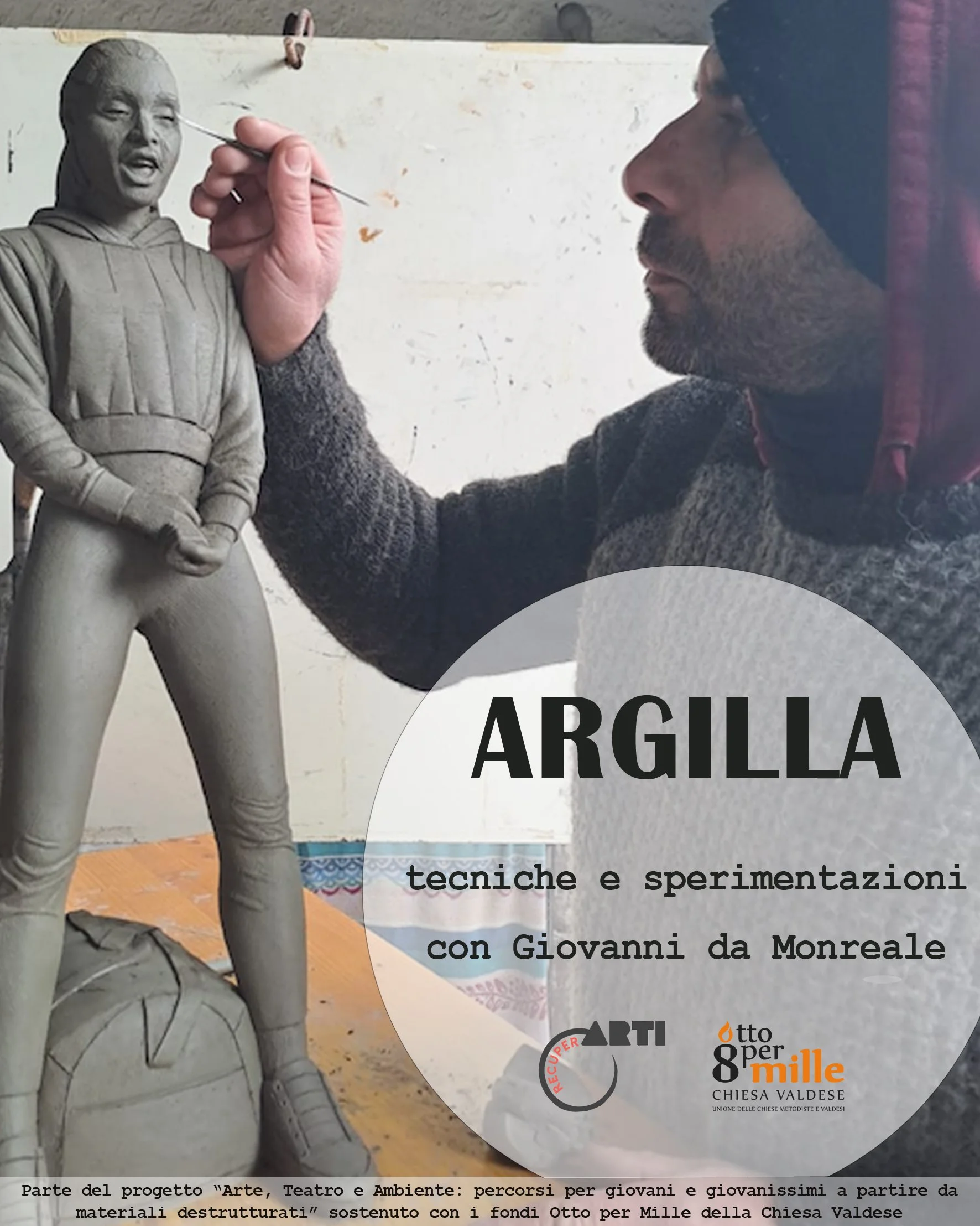 ARGILLA – tecniche e sperimentazioni con Giovanni da Monreale