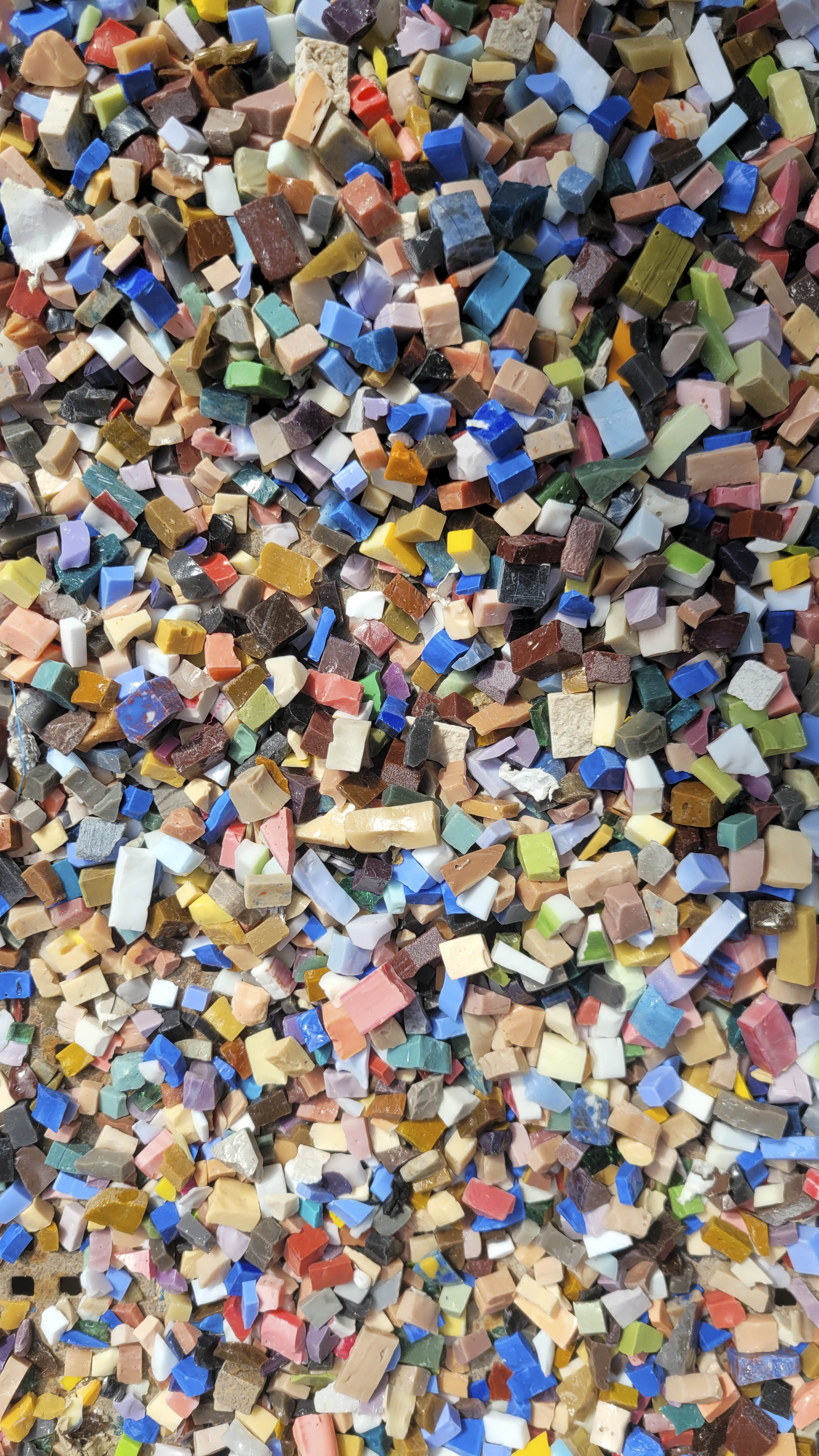 Mosaico in colori misti