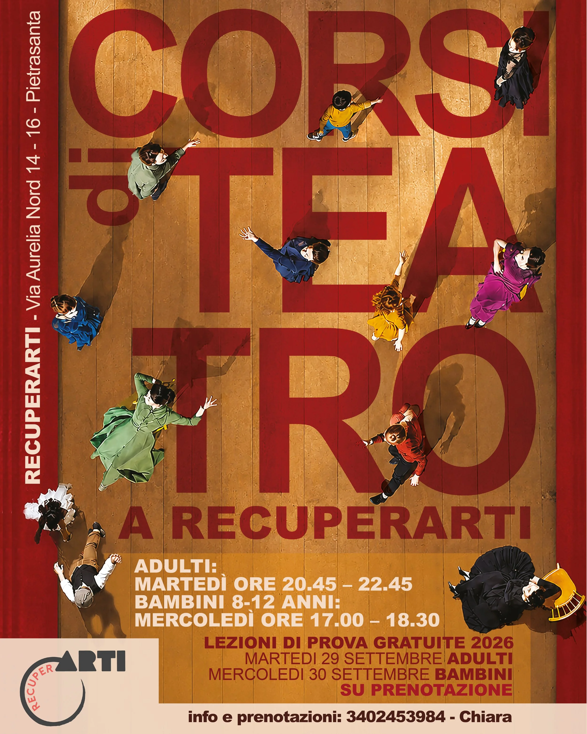 Corso di Teatro per adulti a RecuperARTI