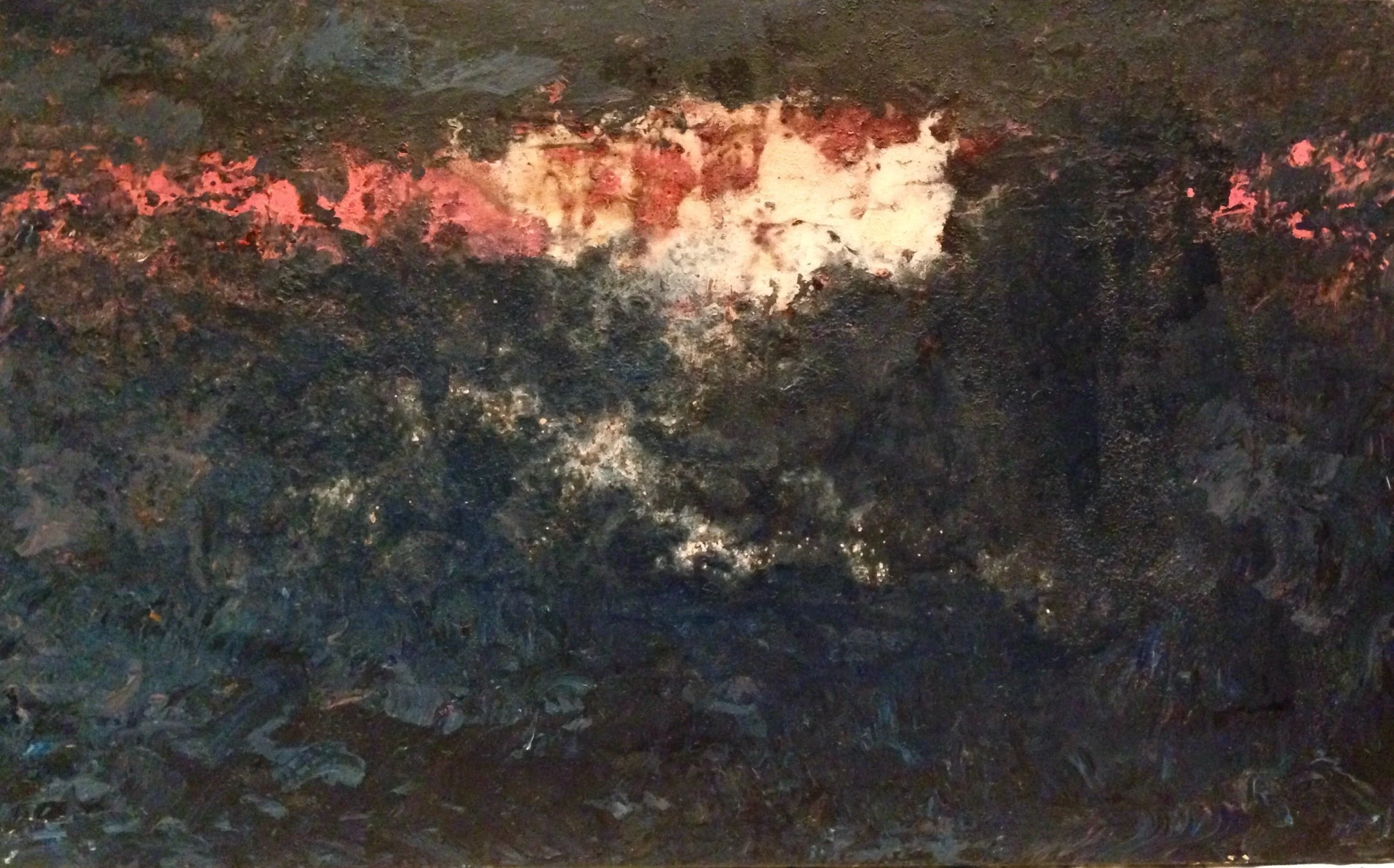 Treetop (1250mm x 760mm, Mixed media on canvas)