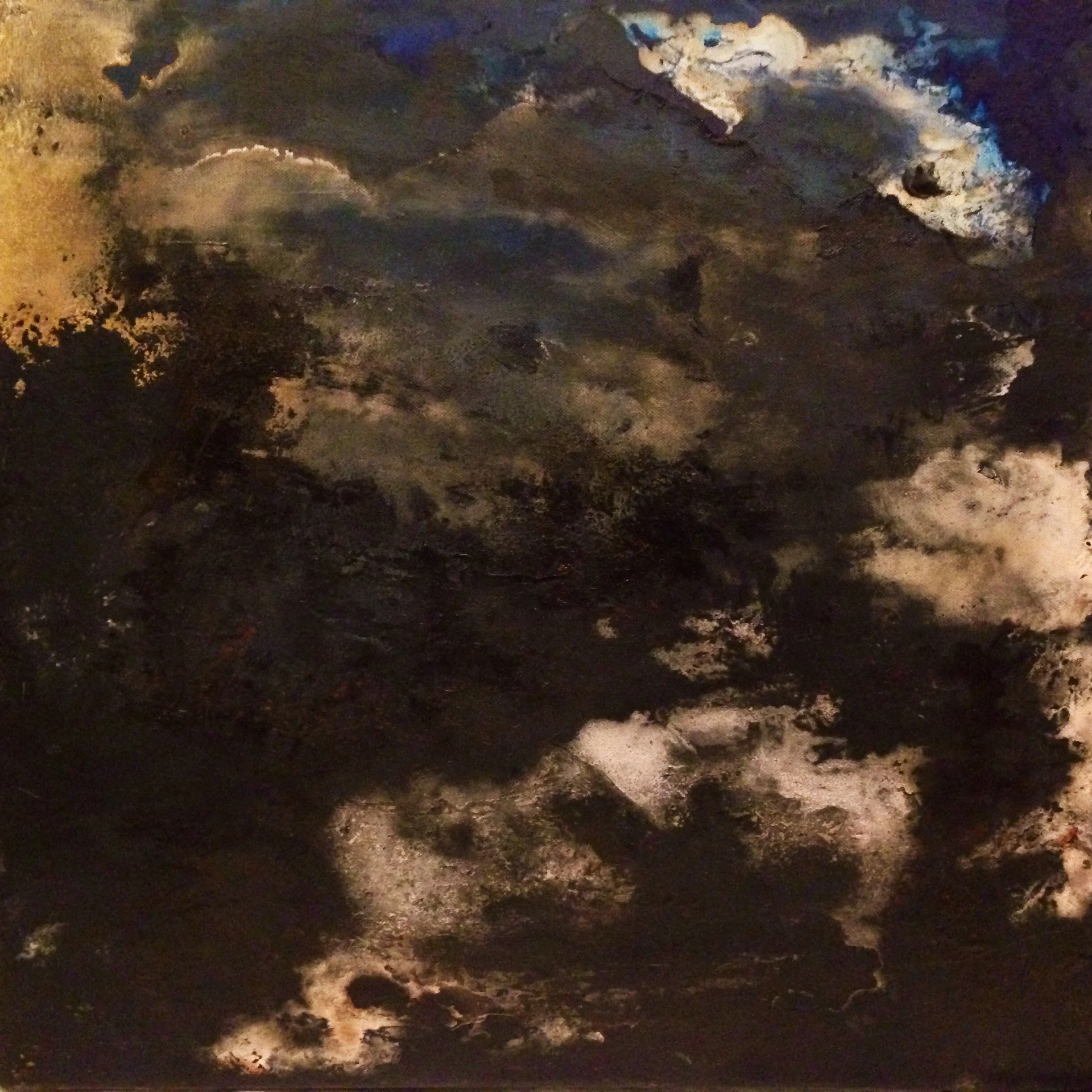 Silver Lining (508mm x 508mm, Mixed media on canvas)