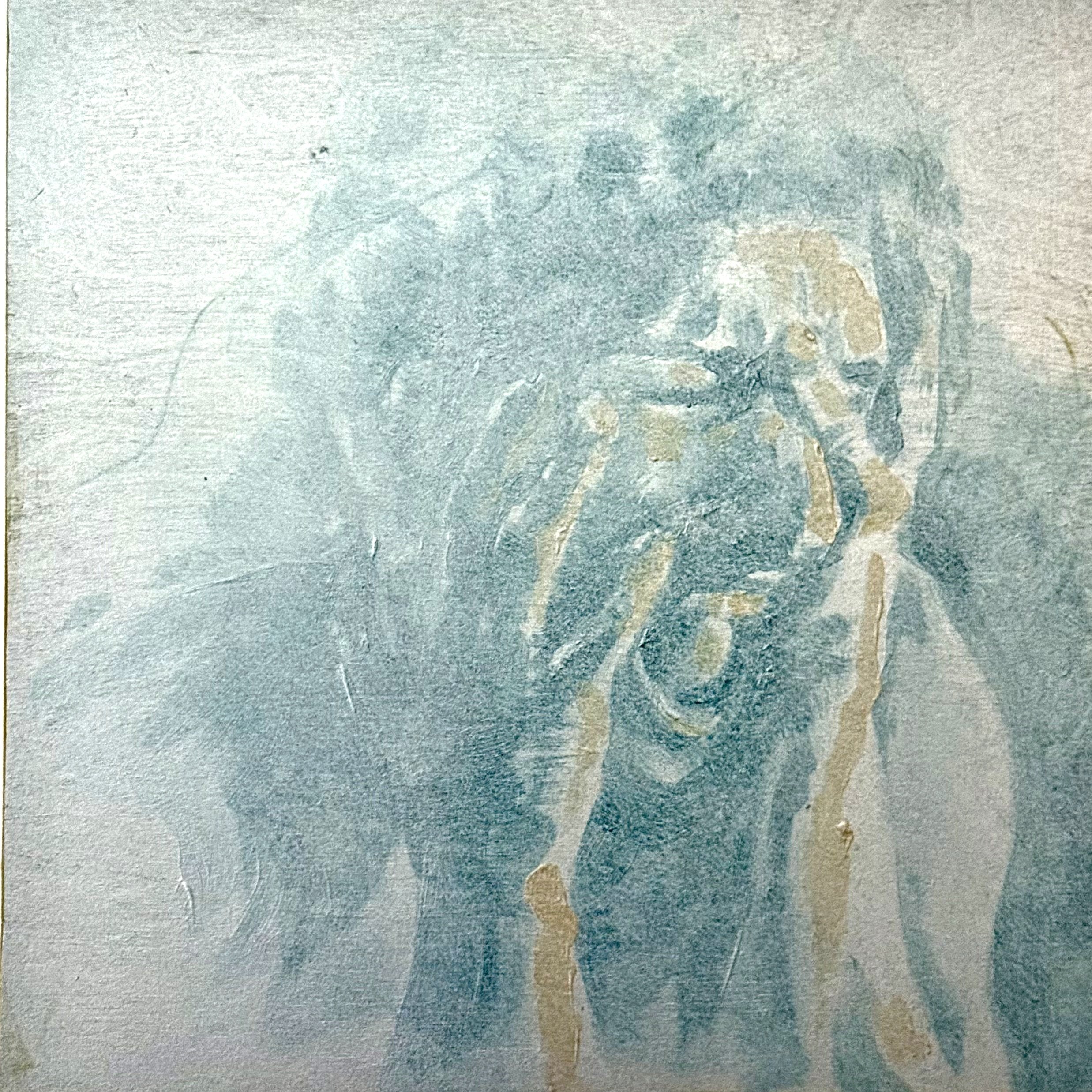 ANONYMOUS NO.2 (305mm x 305mm, house paint on wood)