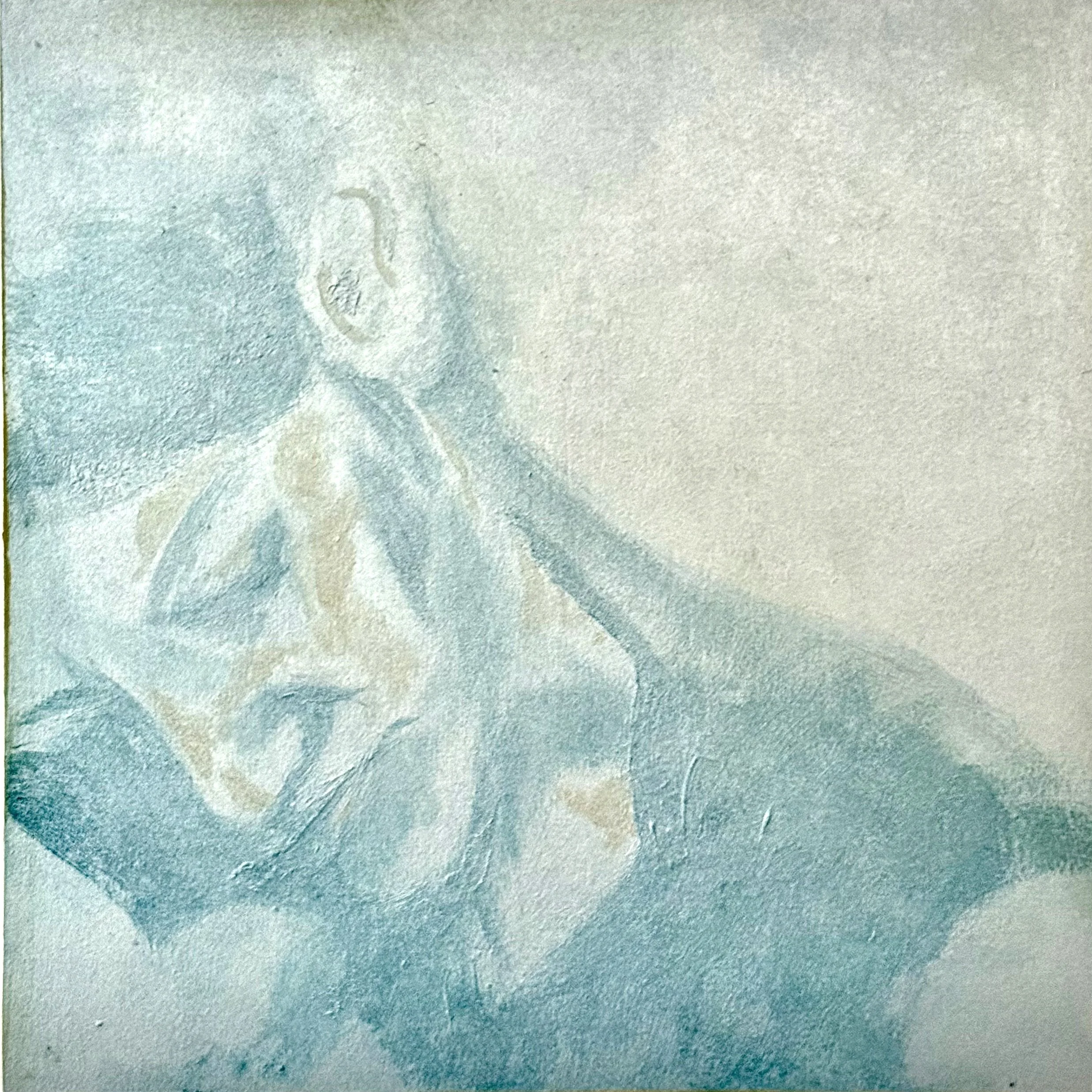 ANONYMOUS NO.3 (305mm x 305mm, house paint on wood)