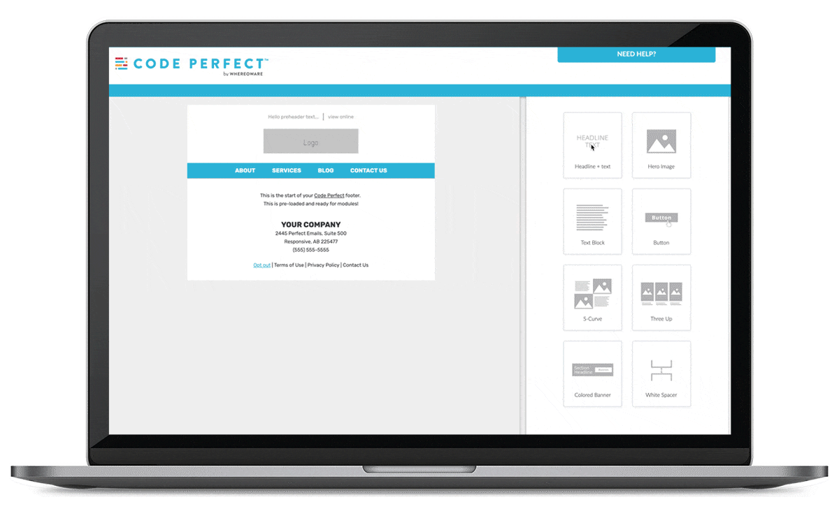Build responsive emails, without HTML