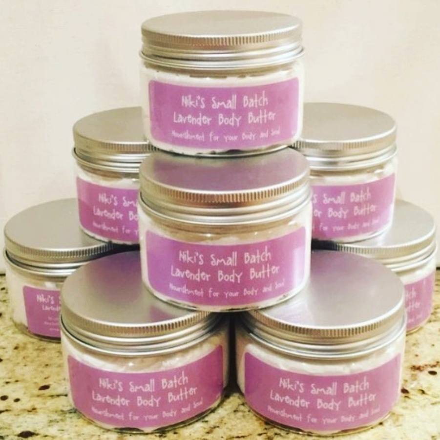 Niki’s Small Batch Lavender Body Butter , Wellesley, MA