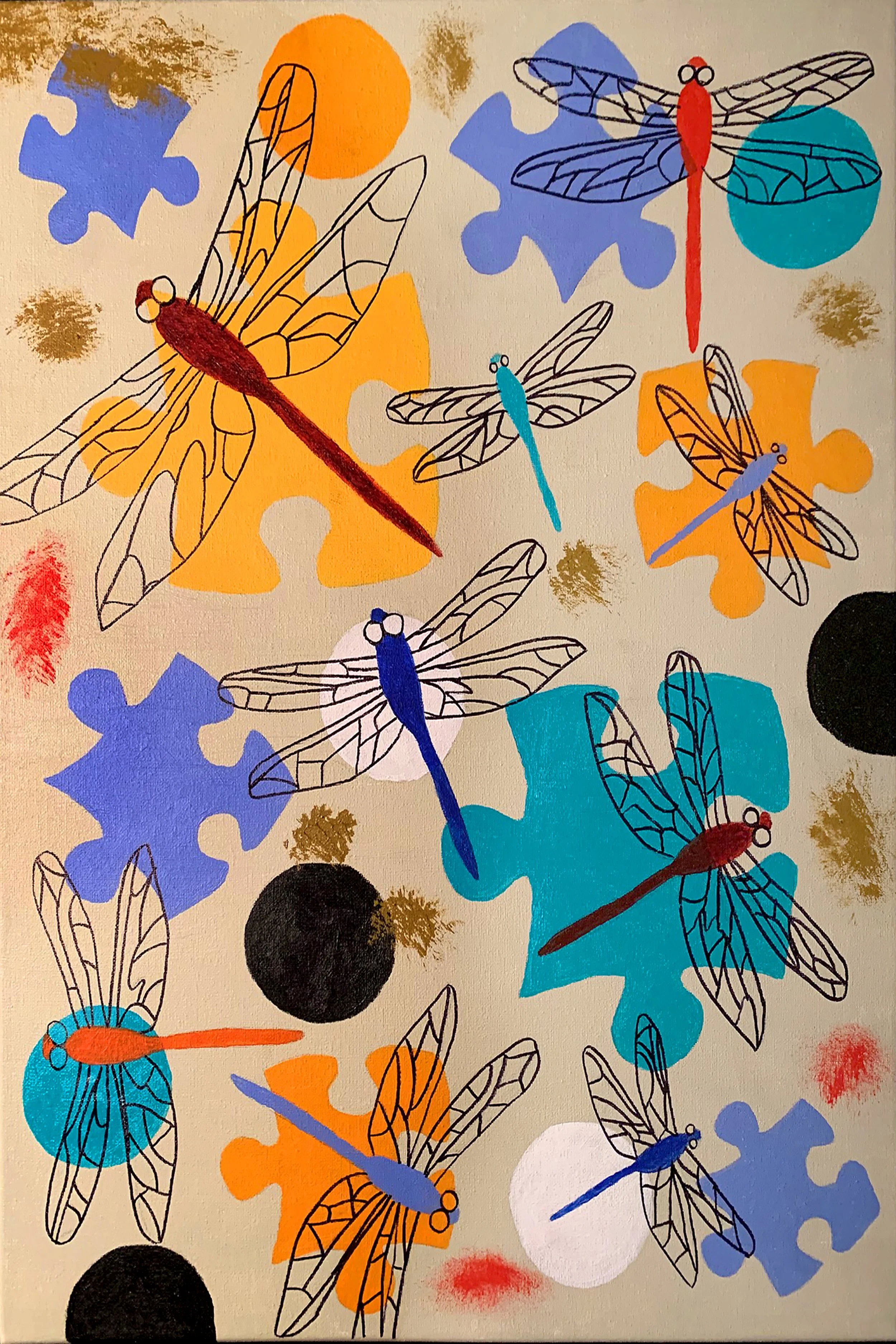 Abstract Art By Walter Perlman