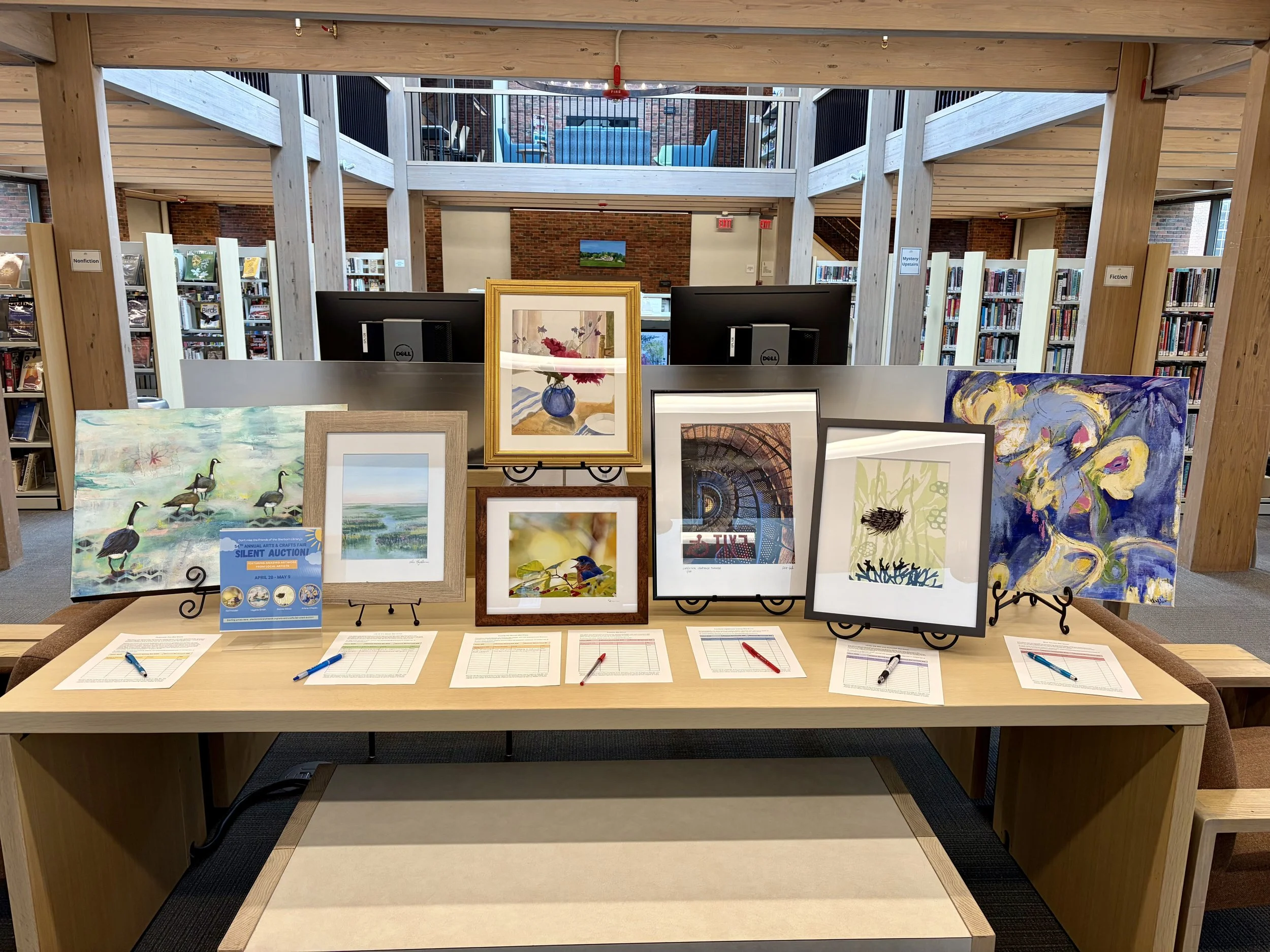 Arts and Crafts Fair Art Silent Auction — Friends of the Sherborn Library