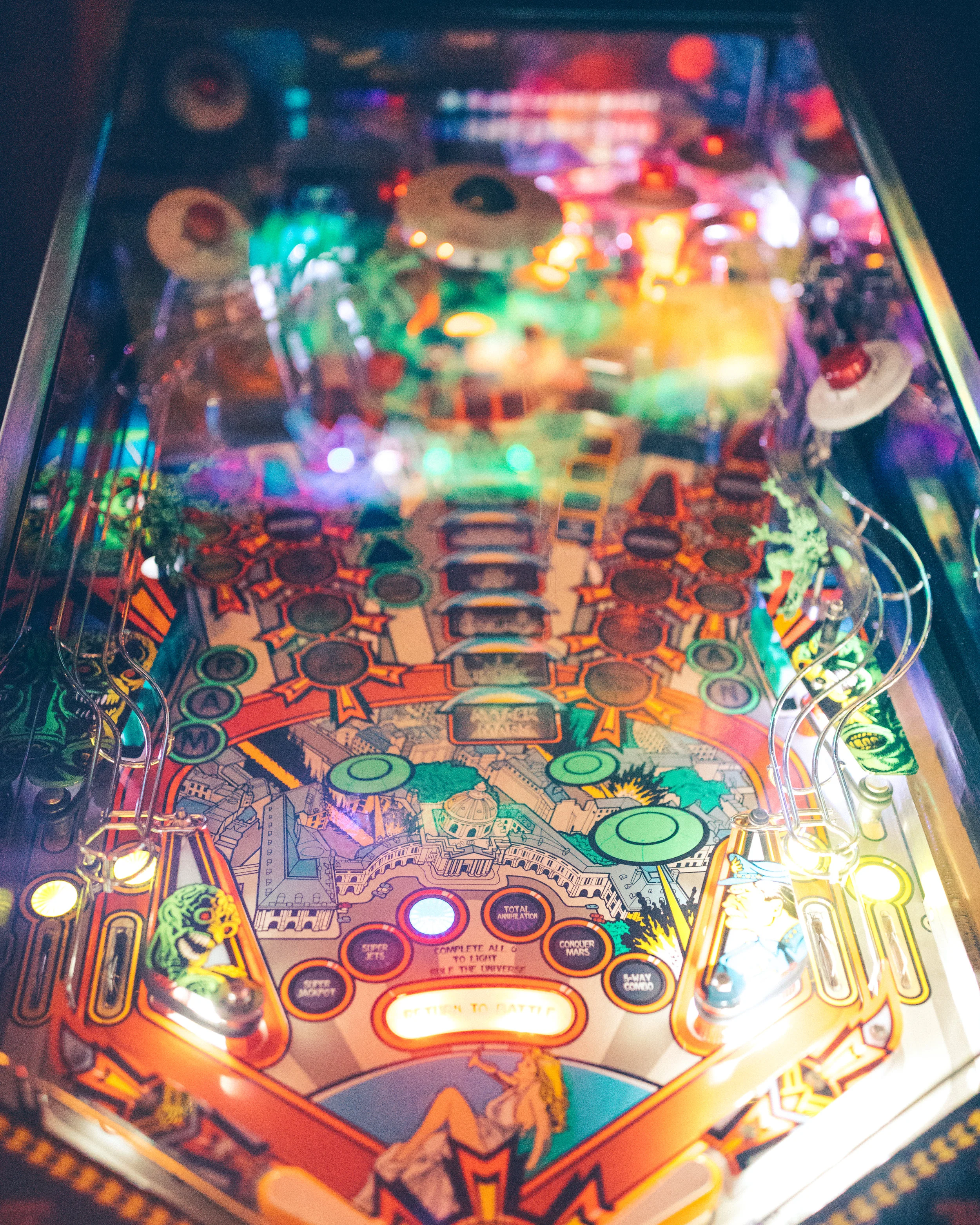 This is a pinball machine, for those born too recently to have experienced one.