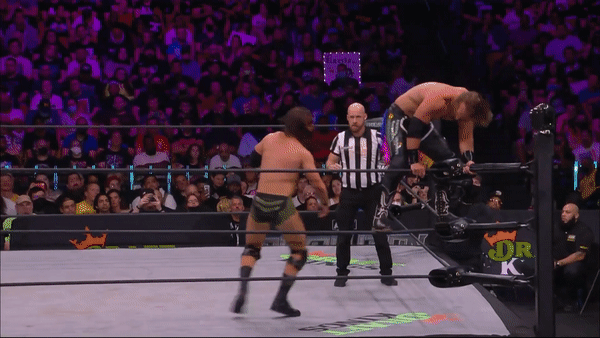 Moonsault into Superkick