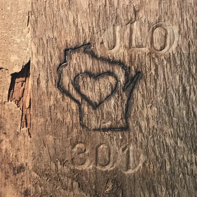 Wisconsin handmade, reclaimed, barnwood, wall decor, sustainable, gift, art