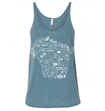 WOW (Wineries of Wisconsin) Women's Flowy Tank