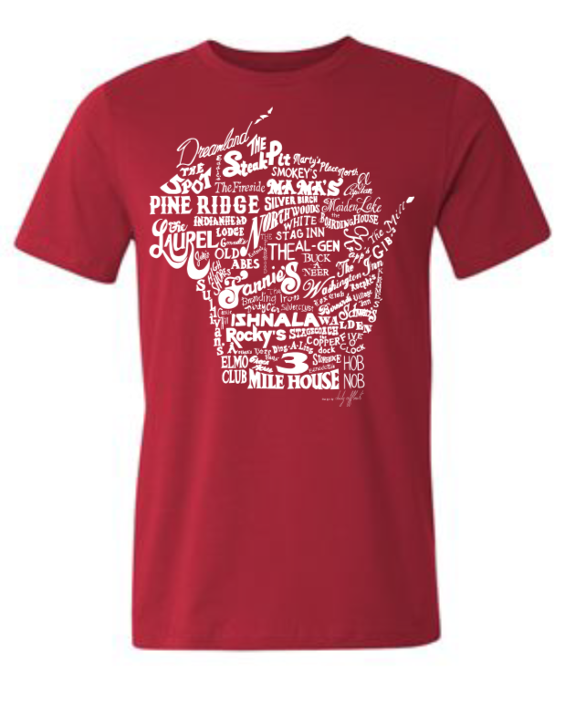 Supper Clubs of Wisconsin T-Shirt