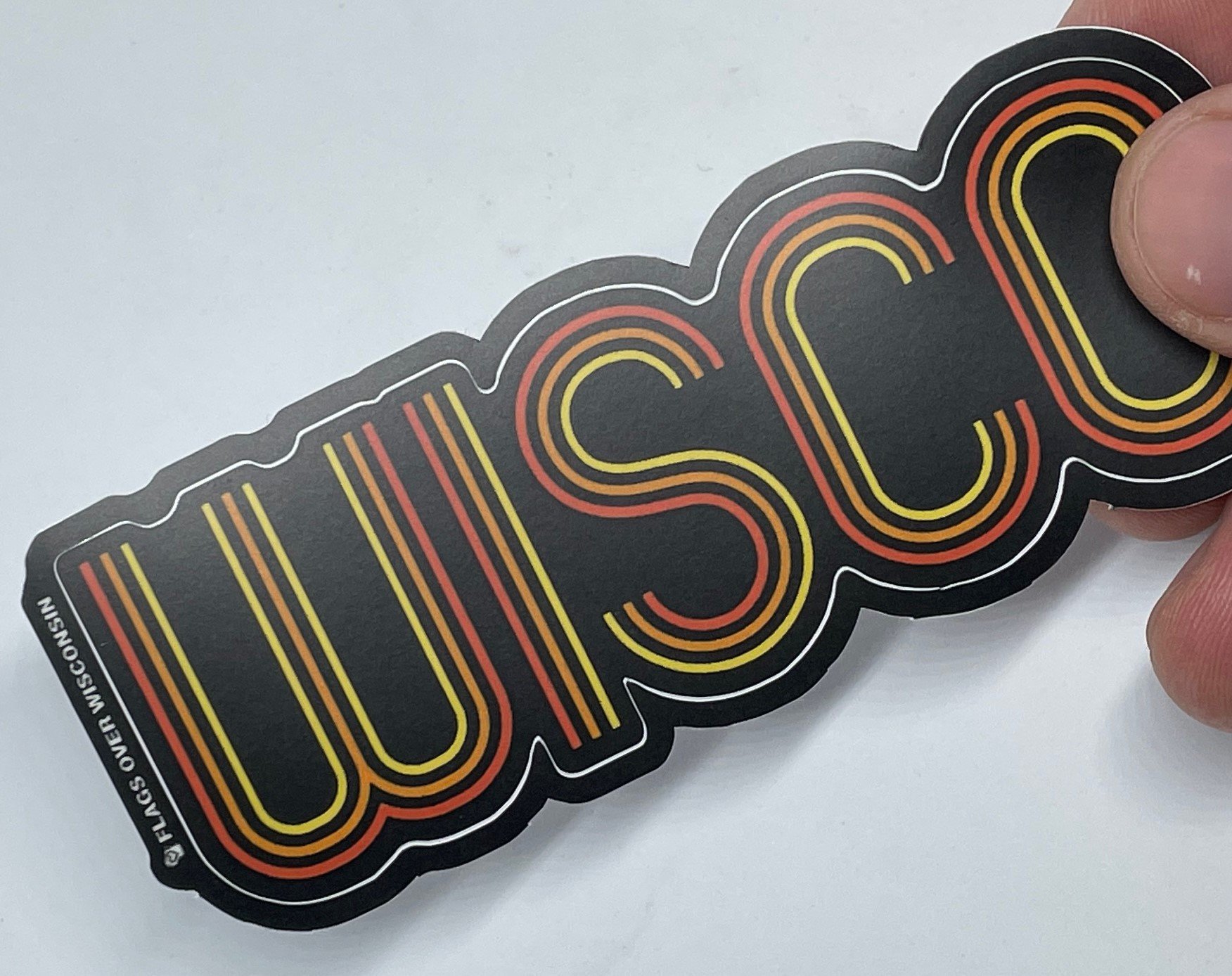 WISCO DISCO Vinyl Sticker — Wisconsin themed gifts and gear. For Wisconsin  By Wisconsin In Wisconsin