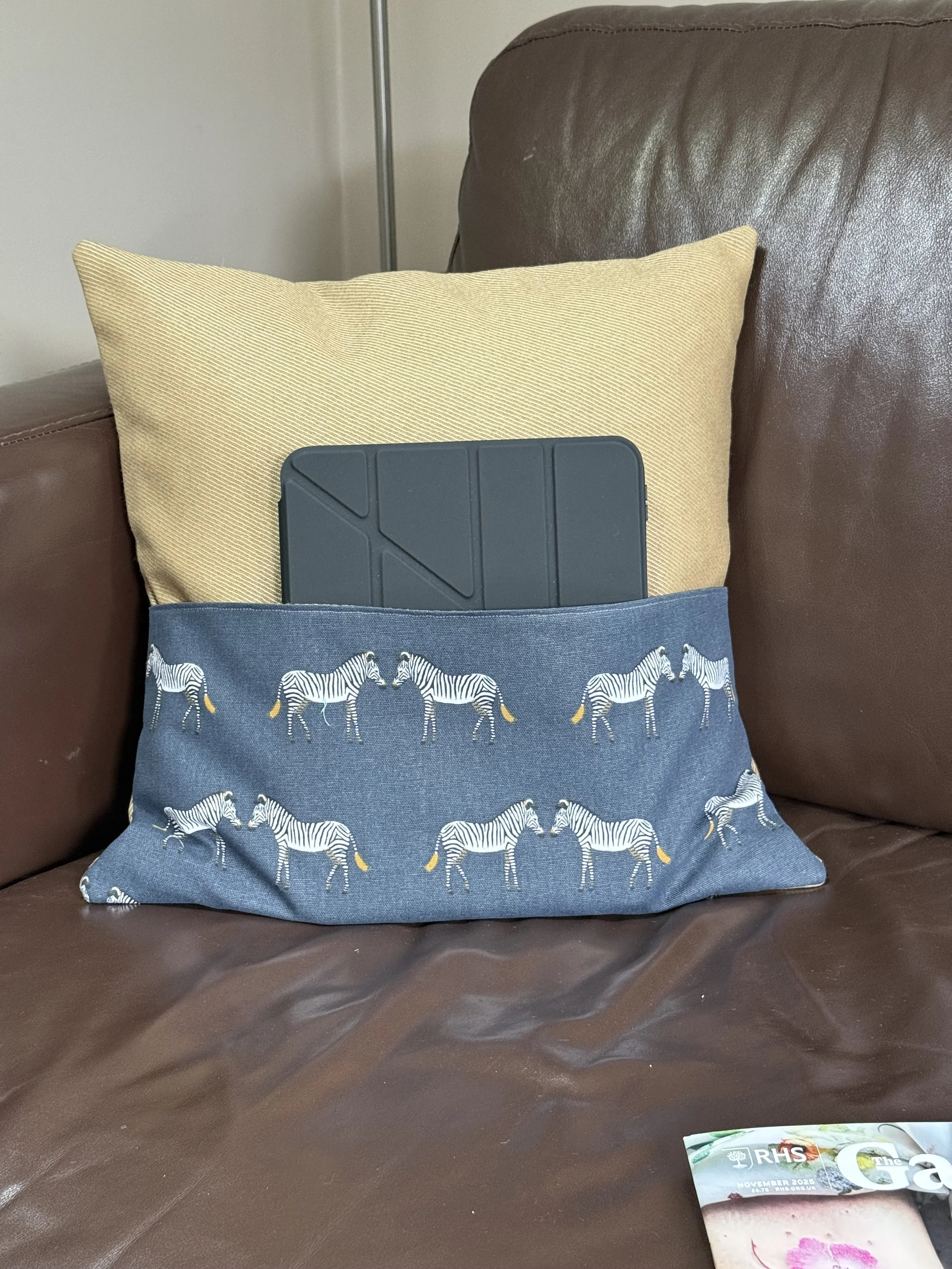 Sophie Allport Zebra Reading Book Cushion