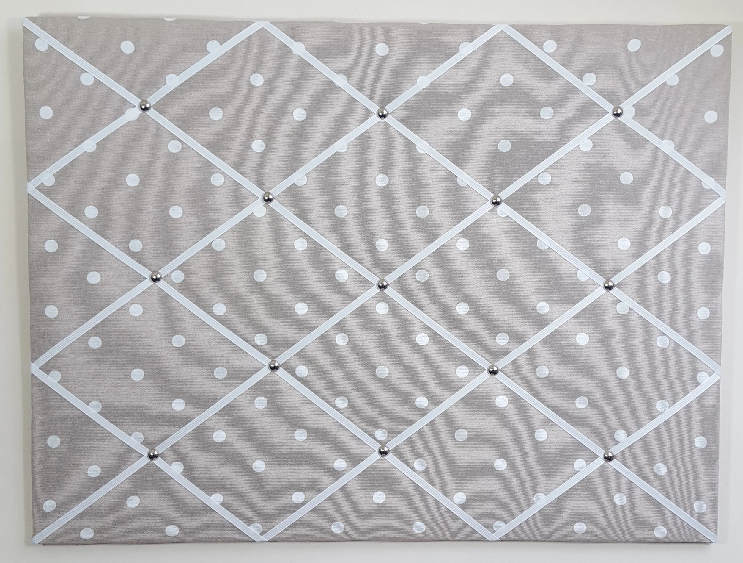 Taupe Brown Spot Notice Board - LARGE