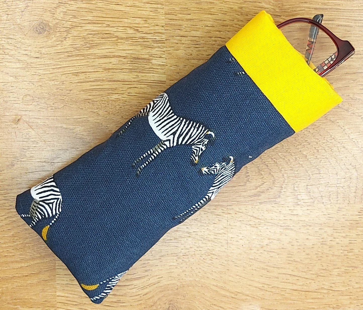 Sophie Allport Handmade Glasses Case Zebras.jpg