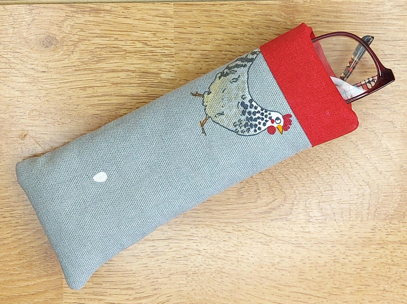 Sophie Allport Chickens - Glasses Case/Pouch