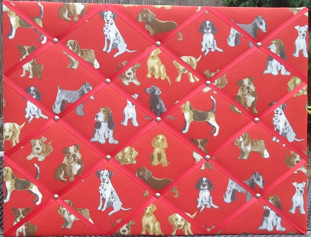 Hot Dog Red by Prestigious Notice Board