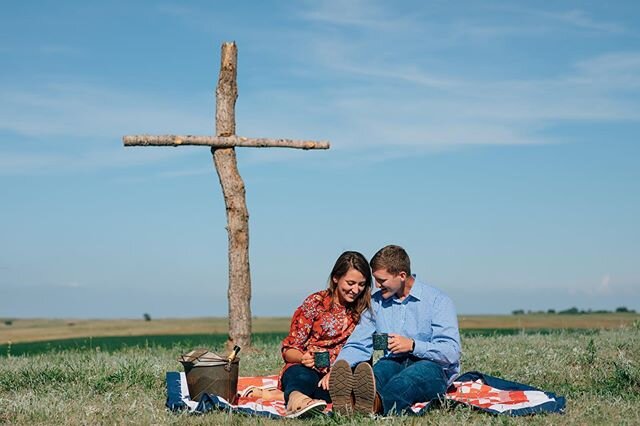 Happy Wedding Day to these two small town lovers! It&rsquo;s a beautiful day for a wedding. The longest day of the year is the only day long enough to adequately celebrate Jake &amp; Paige . 🎉 ☀️ .
.
Summer solstice so I had to throw in a snow photo