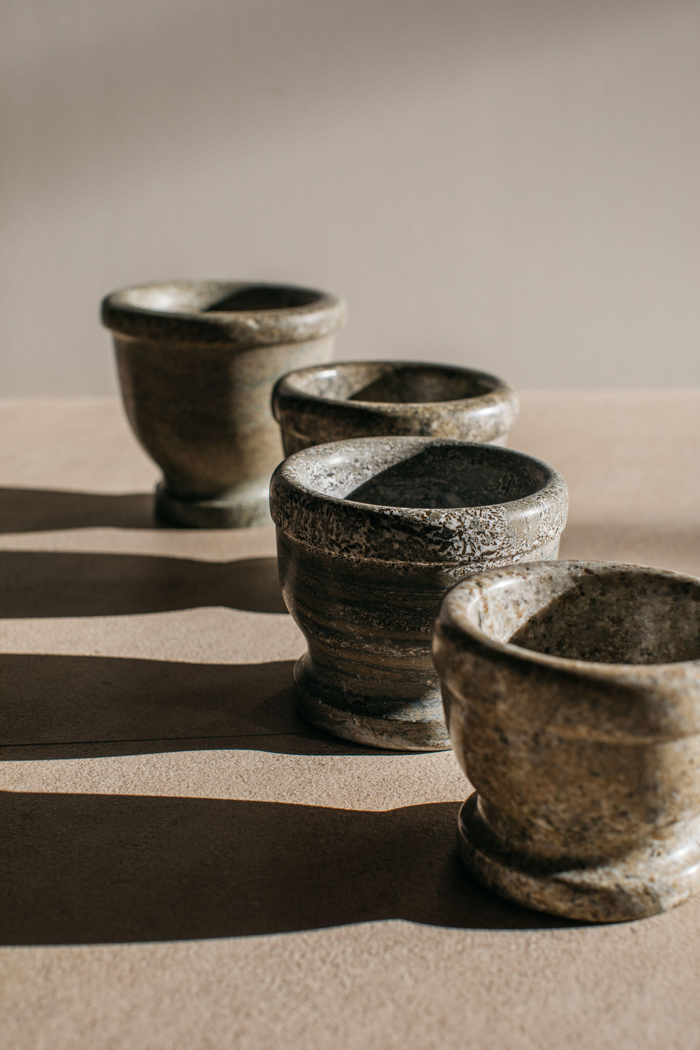 Kolmådern Stone mortars, Sweden circa 1800