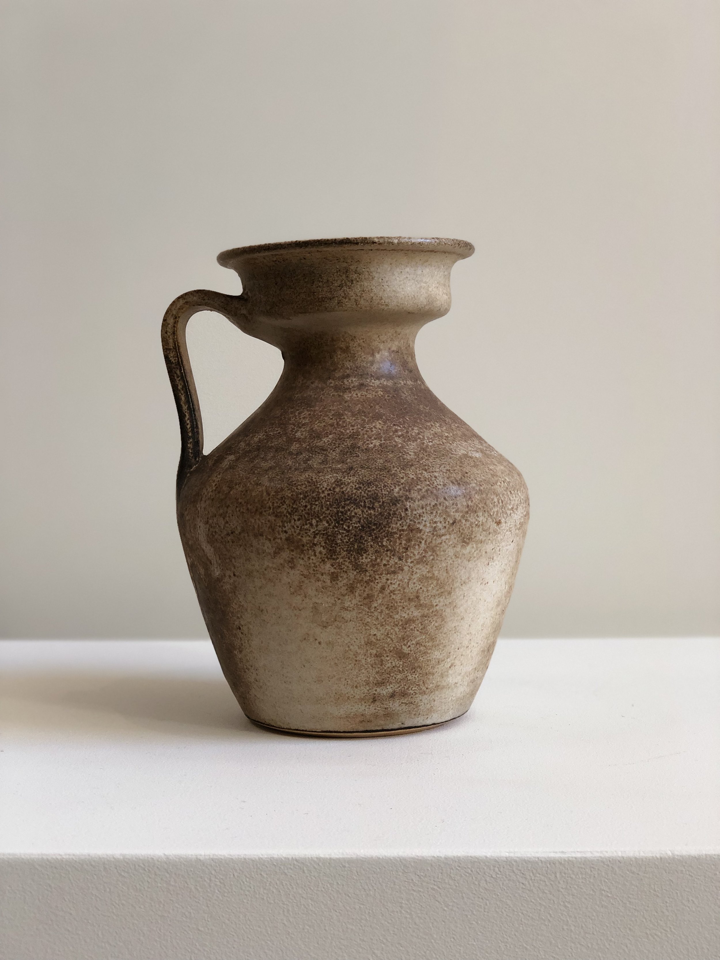 Mid-century Ceramic Pitcher, France