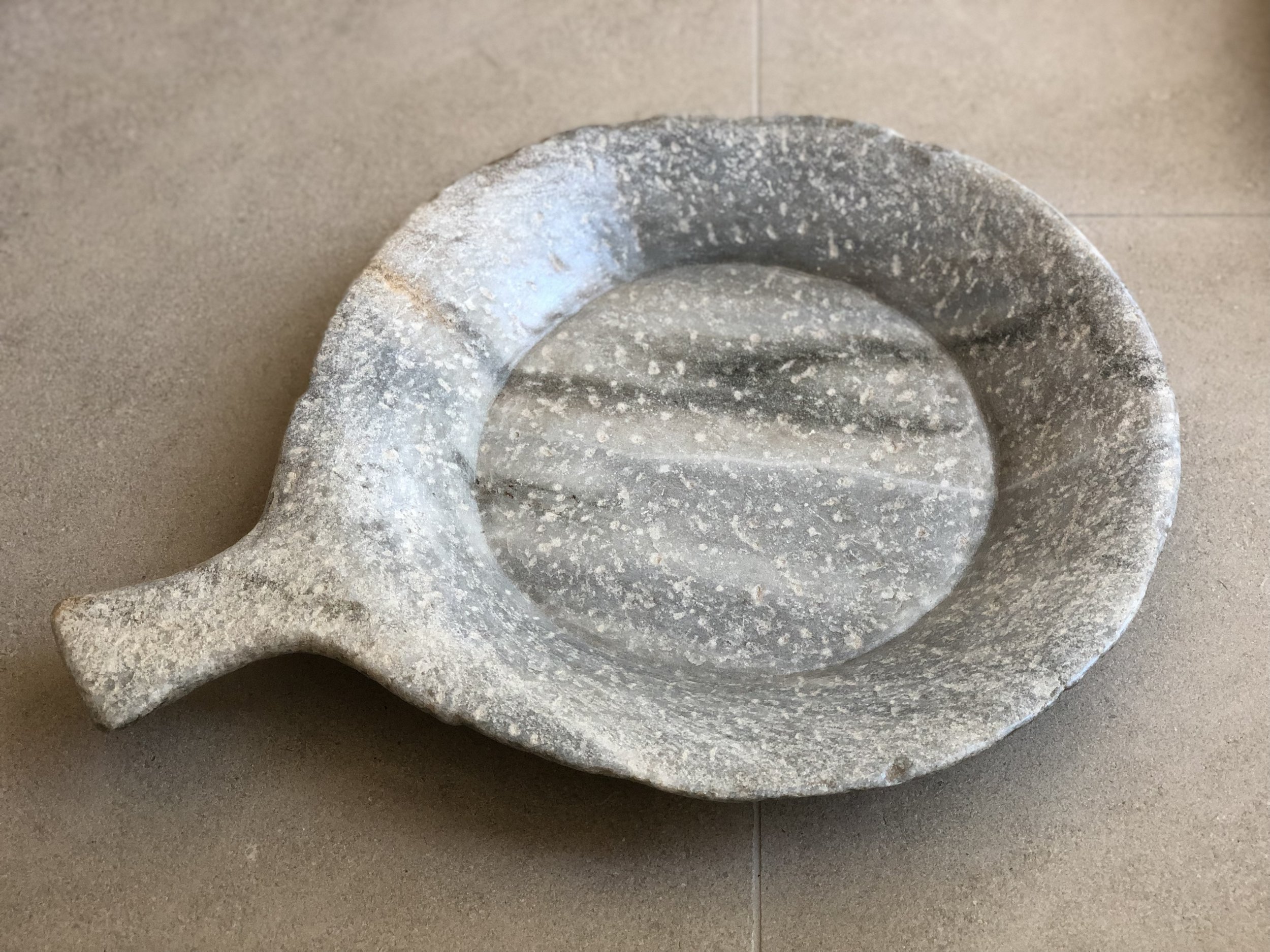 Indian Stone Platter 22 x 17 x 3 inches RESERVED